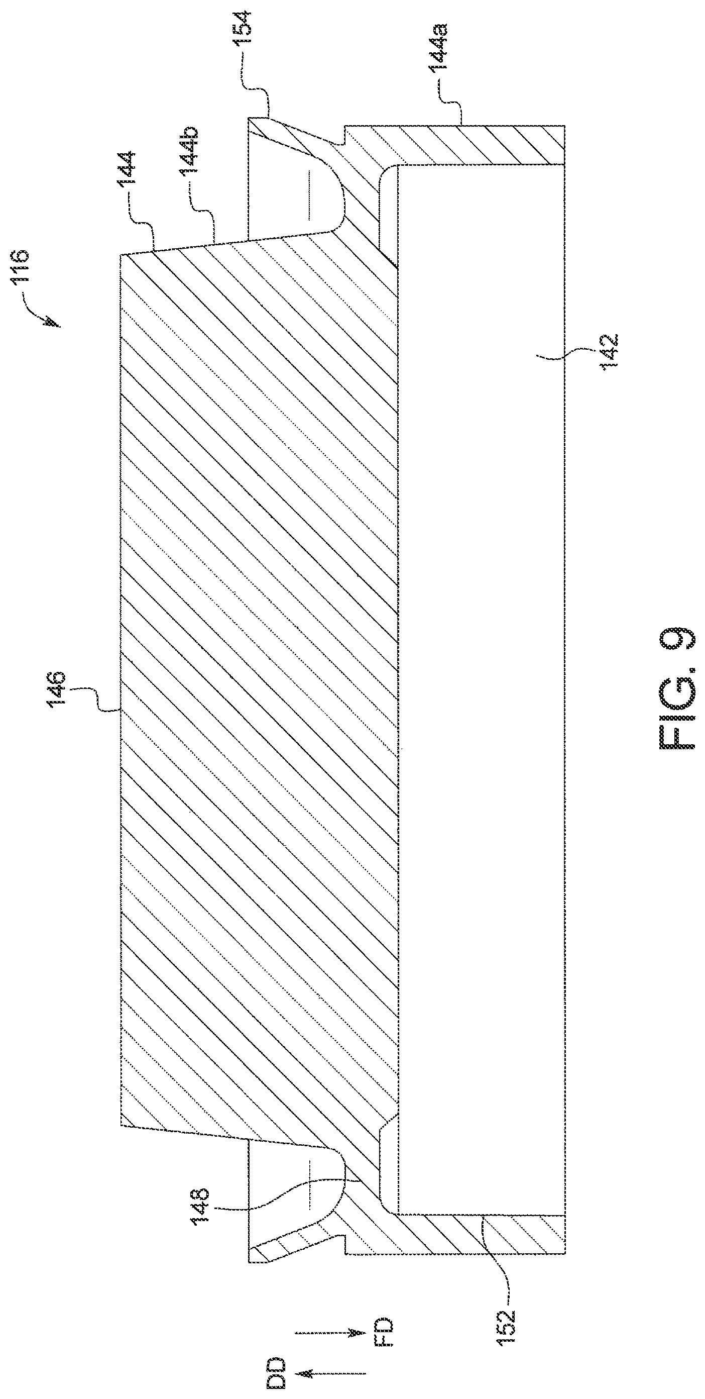 Patent US11780667 Figure 7 – Piston for a collapsible cartridge