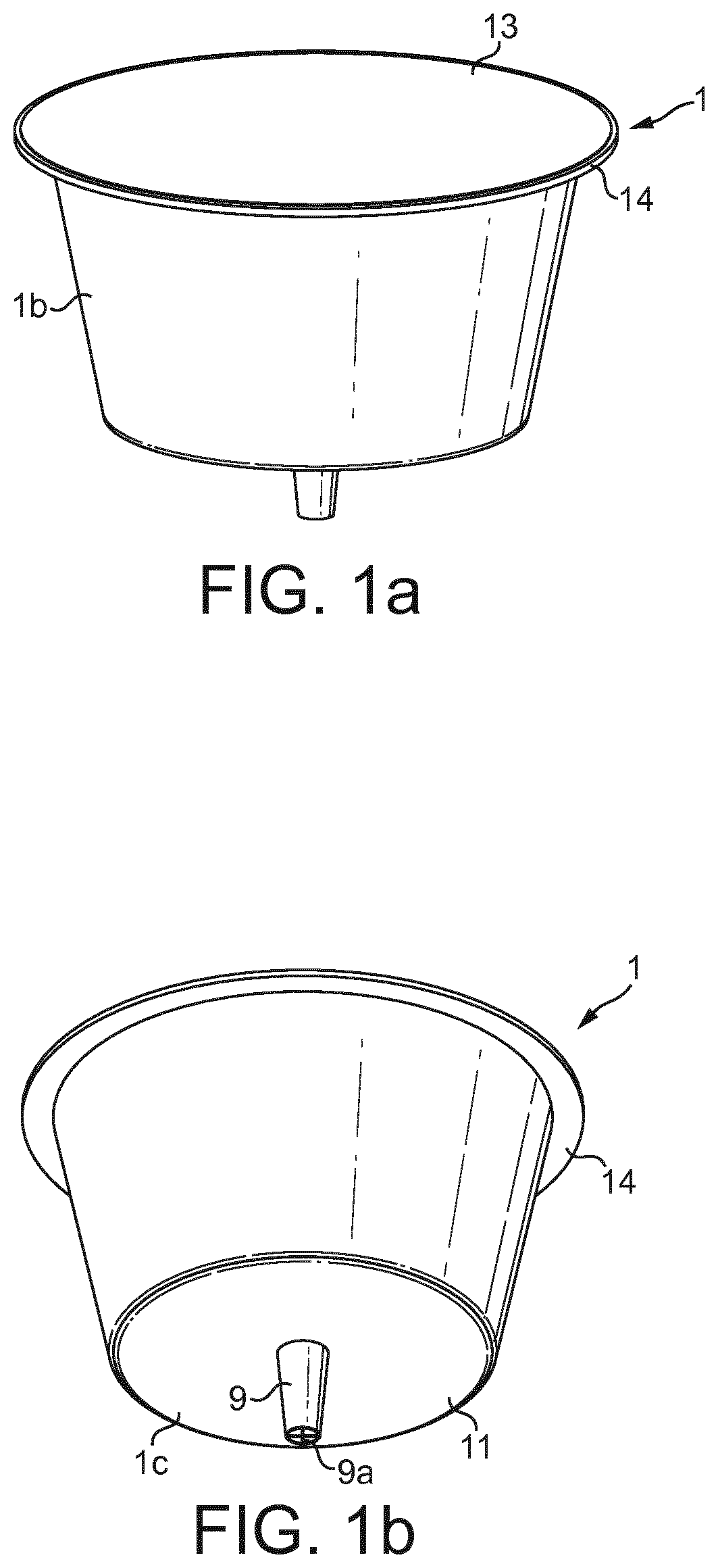 Patent US11780669 Figure 1 – Cartridge and machine for multi-component beverage preparation