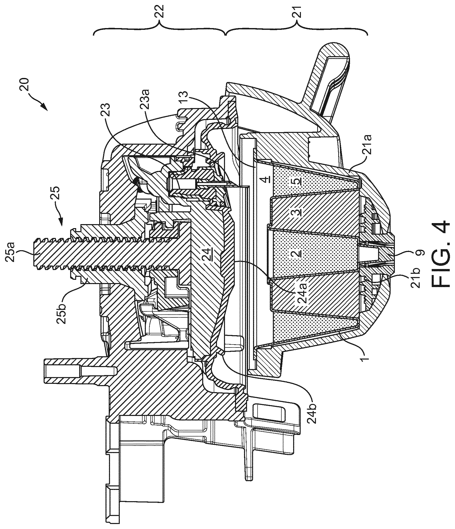Patent US11780669 Figure 4 – Cartridge and machine for multi-component beverage preparation