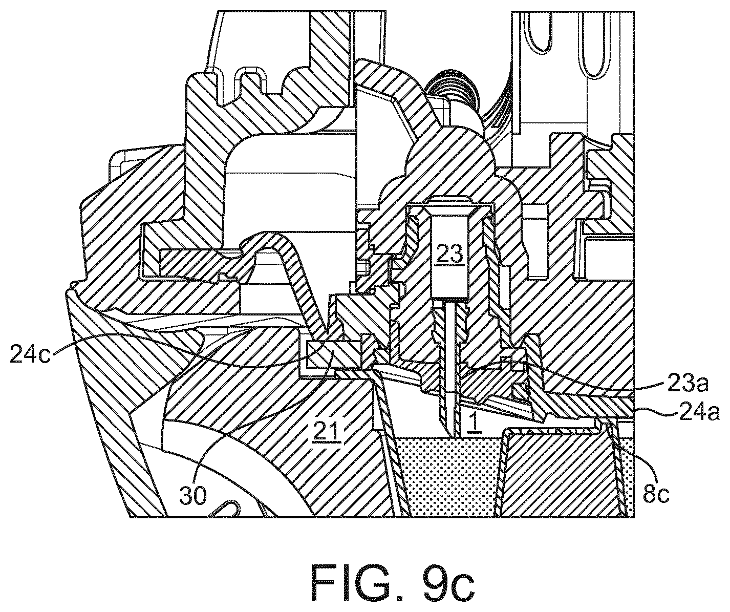 Patent US11780669 Figure 11 – Cartridge and machine for multi-component beverage preparation