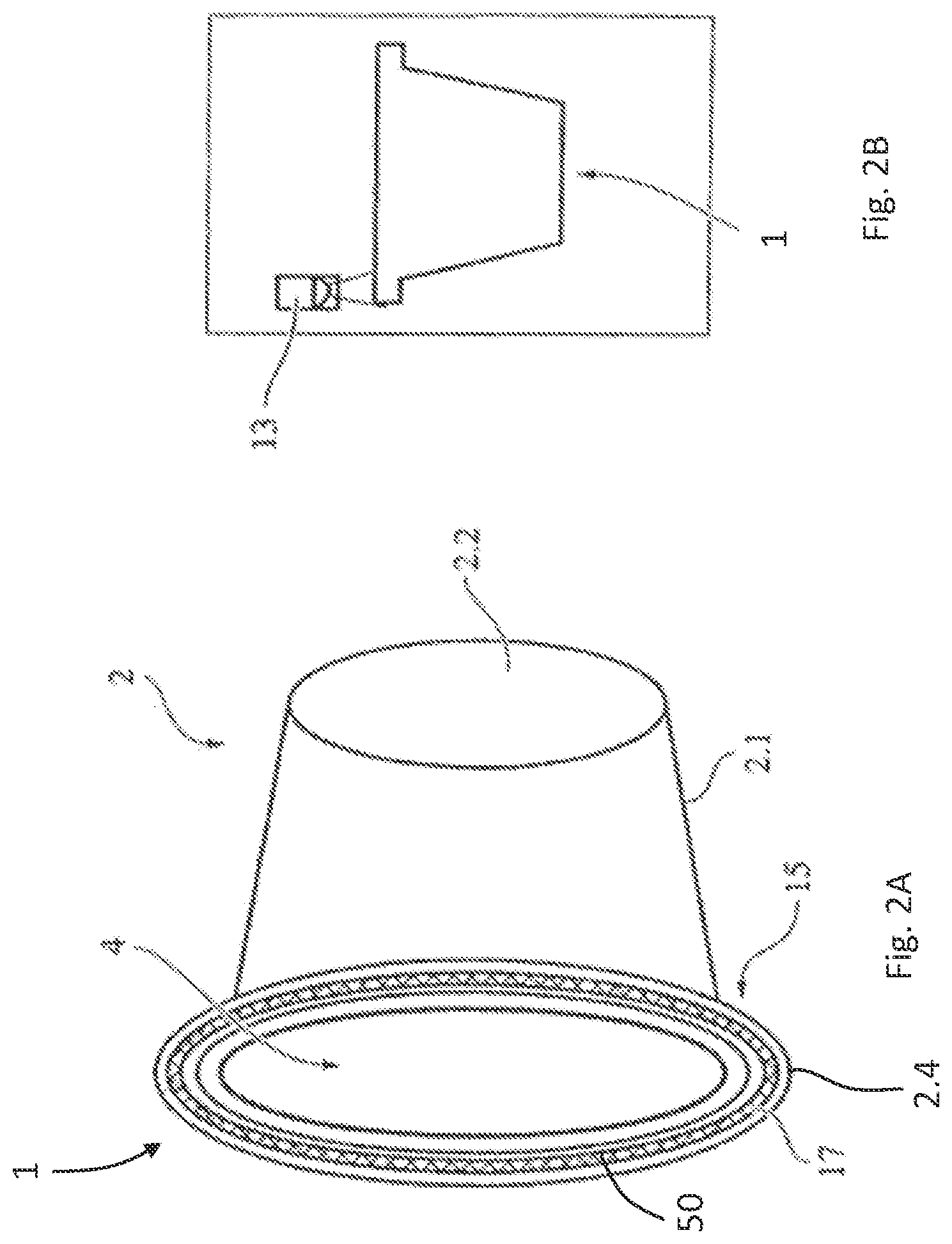 Patent US11780670 Figure 2 – Portion capsule having an identifier