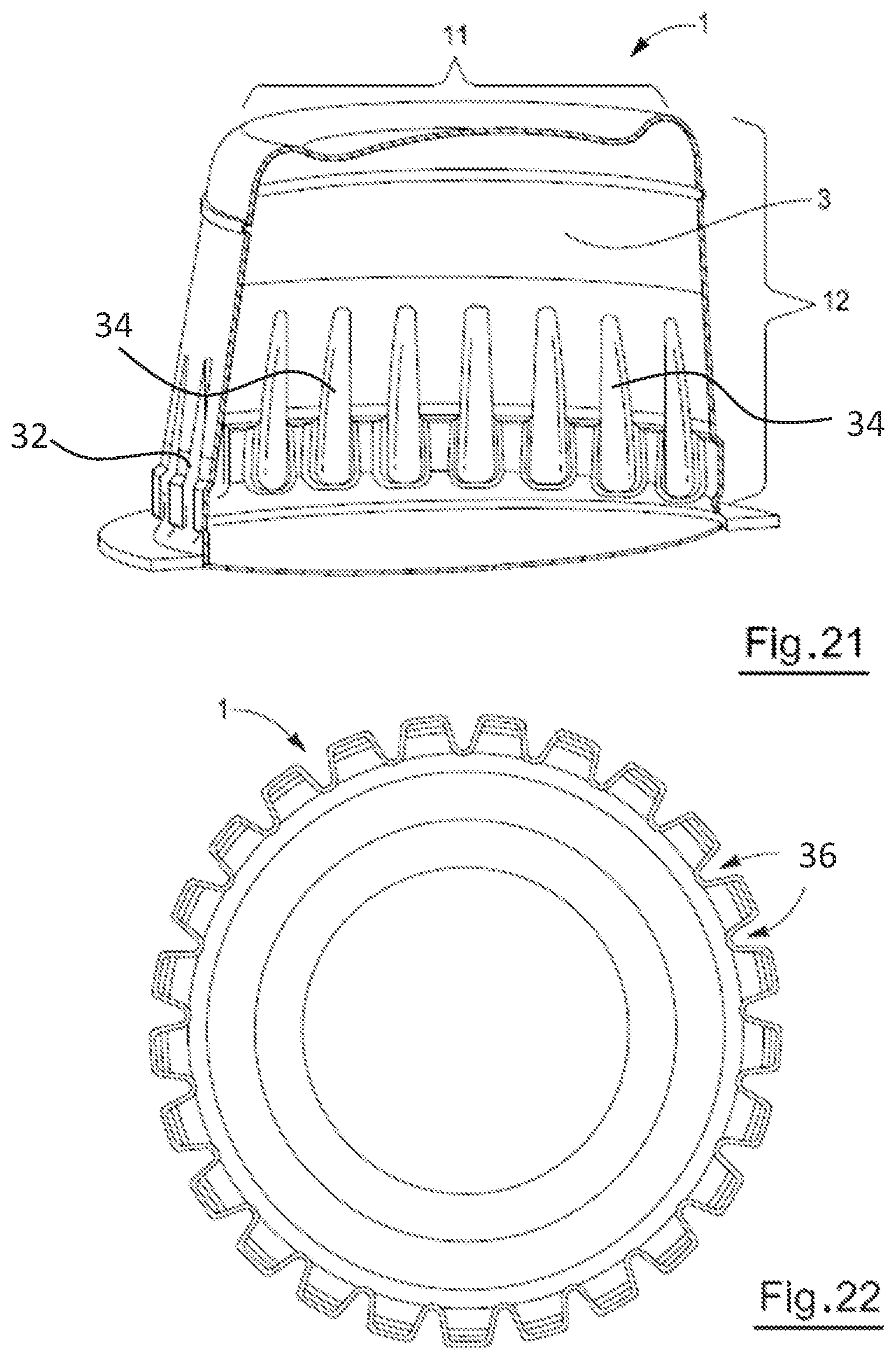 Patent US11780670 Figure 12 – Portion capsule having an identifier