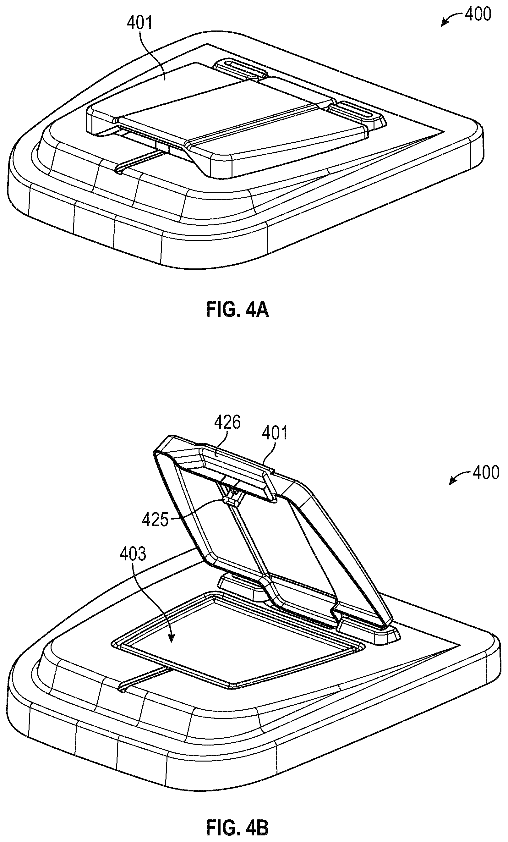 Patent US11780671 Figure 5 – Refuse containers and lids