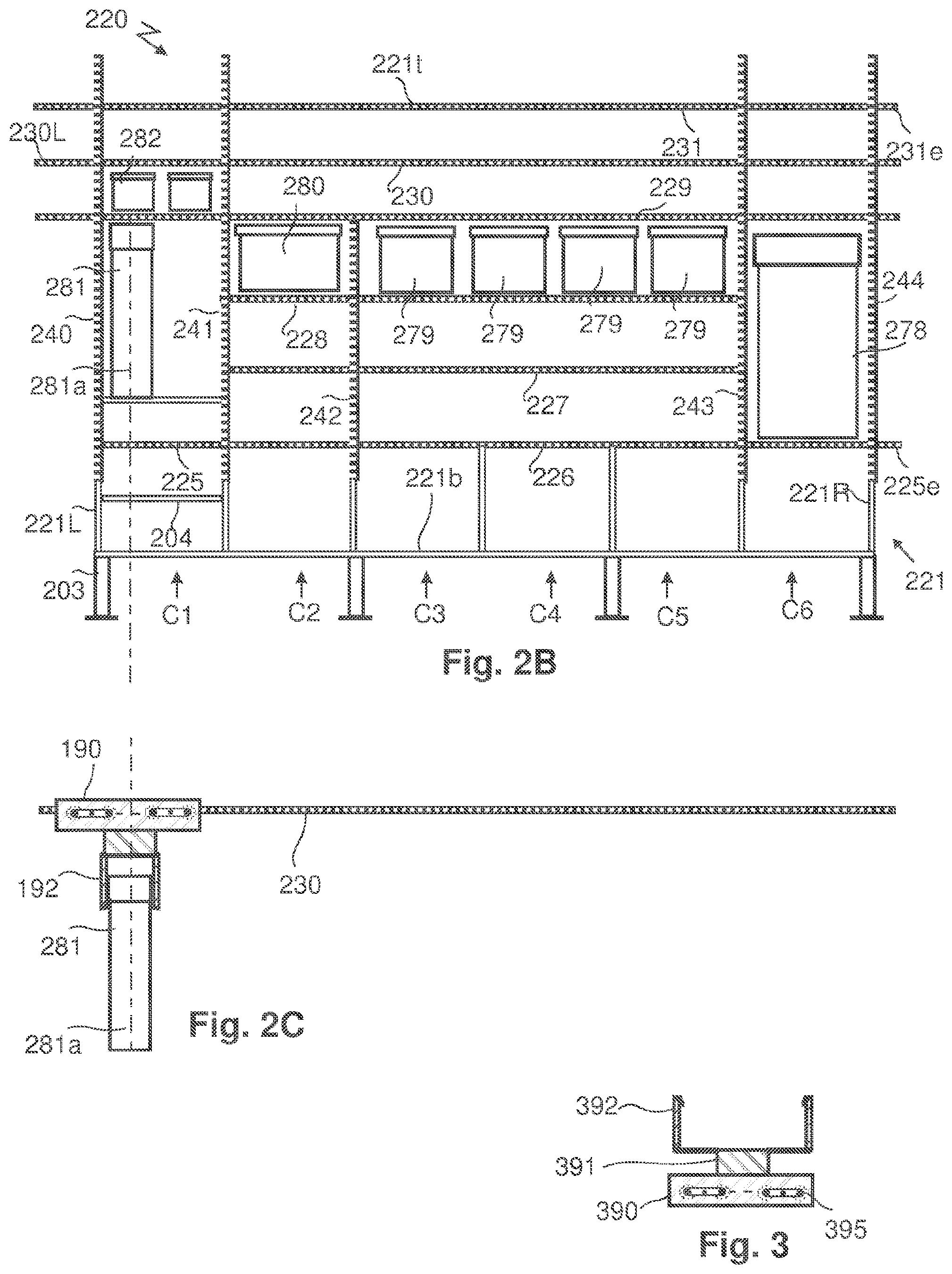 Patent US11780672 Figure 2 – Robotic-based storage using versatile shelving array