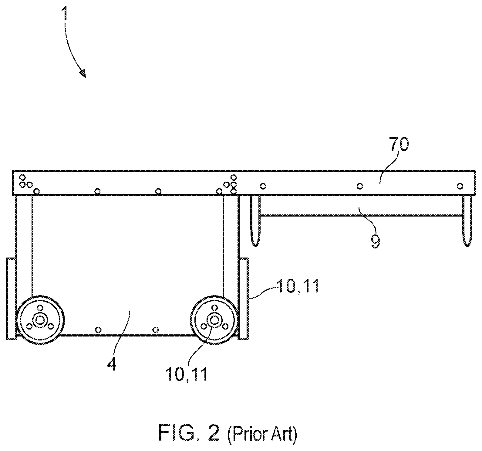 Patent US11780673 Figure 2 – Method for operating a bin storage system and robot vehicle for transporting storage bins