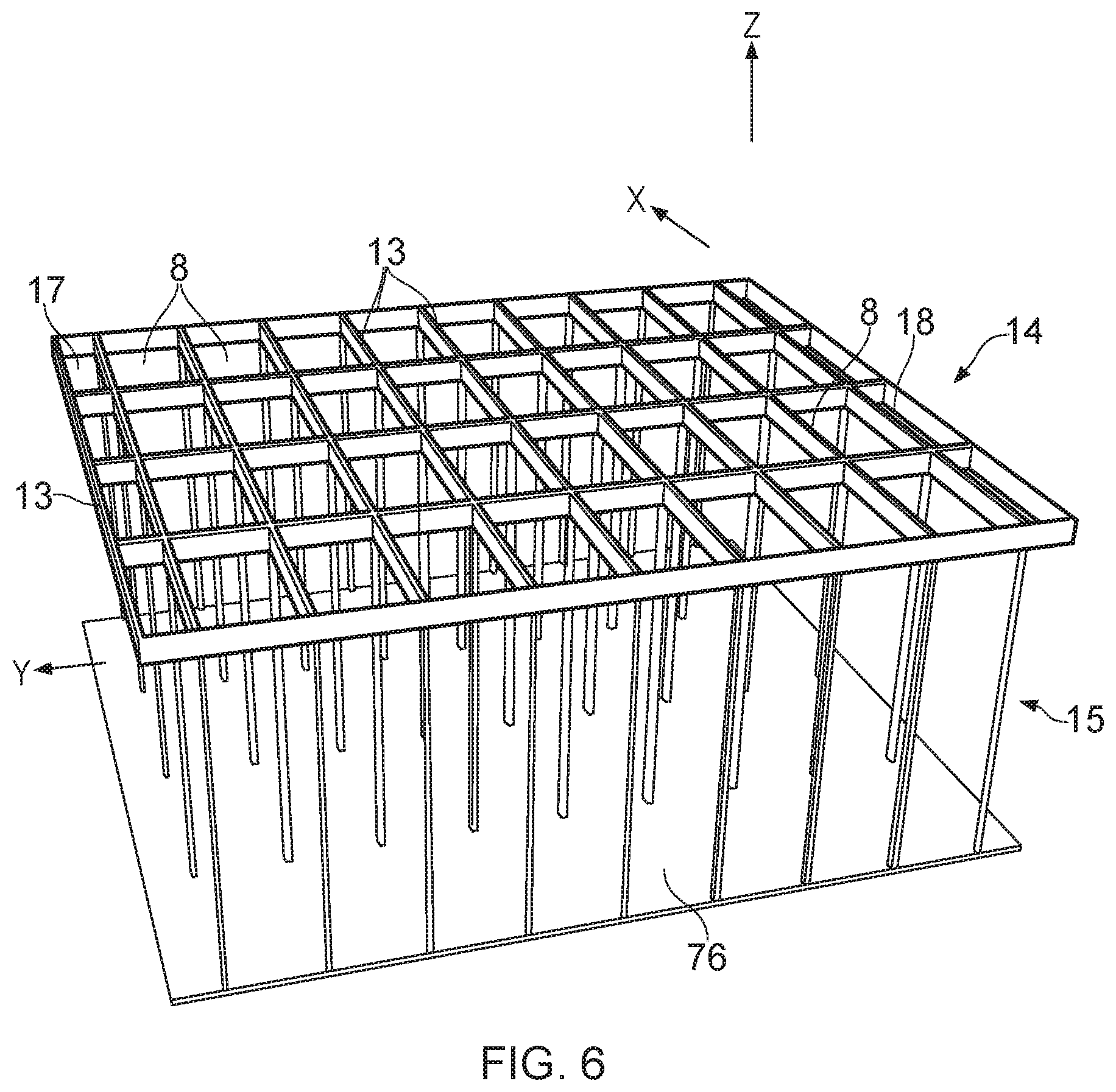 Patent US11780673 Figure 6 – Method for operating a bin storage system and robot vehicle for transporting storage bins
