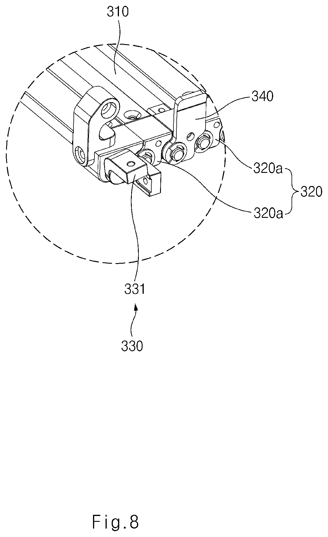 Patent US11780674 Figure 8 – Mobility for delivery