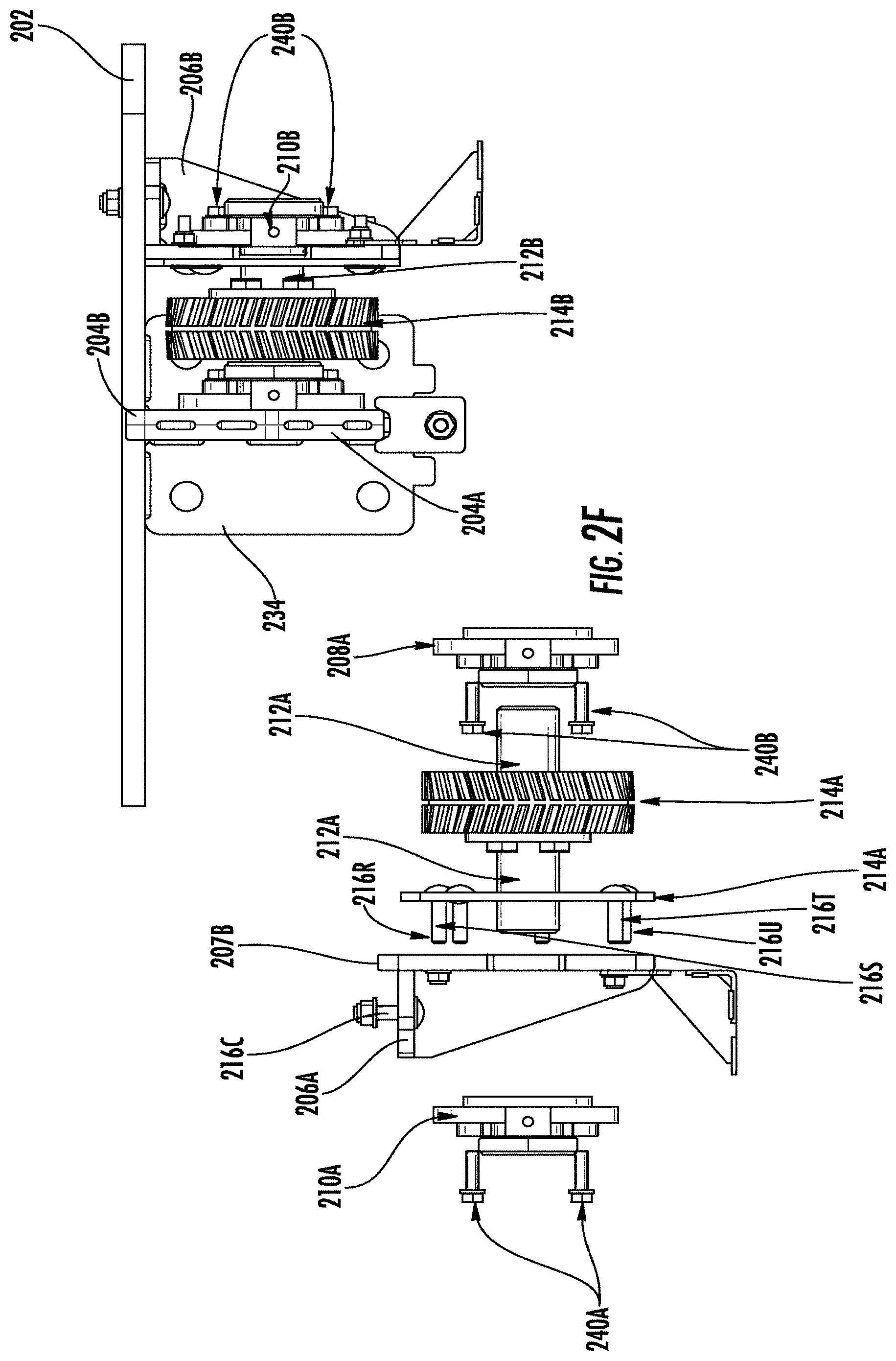 Patent US11780675 Figure 7 – Carriage lift assembly for storage handling and article retrieval