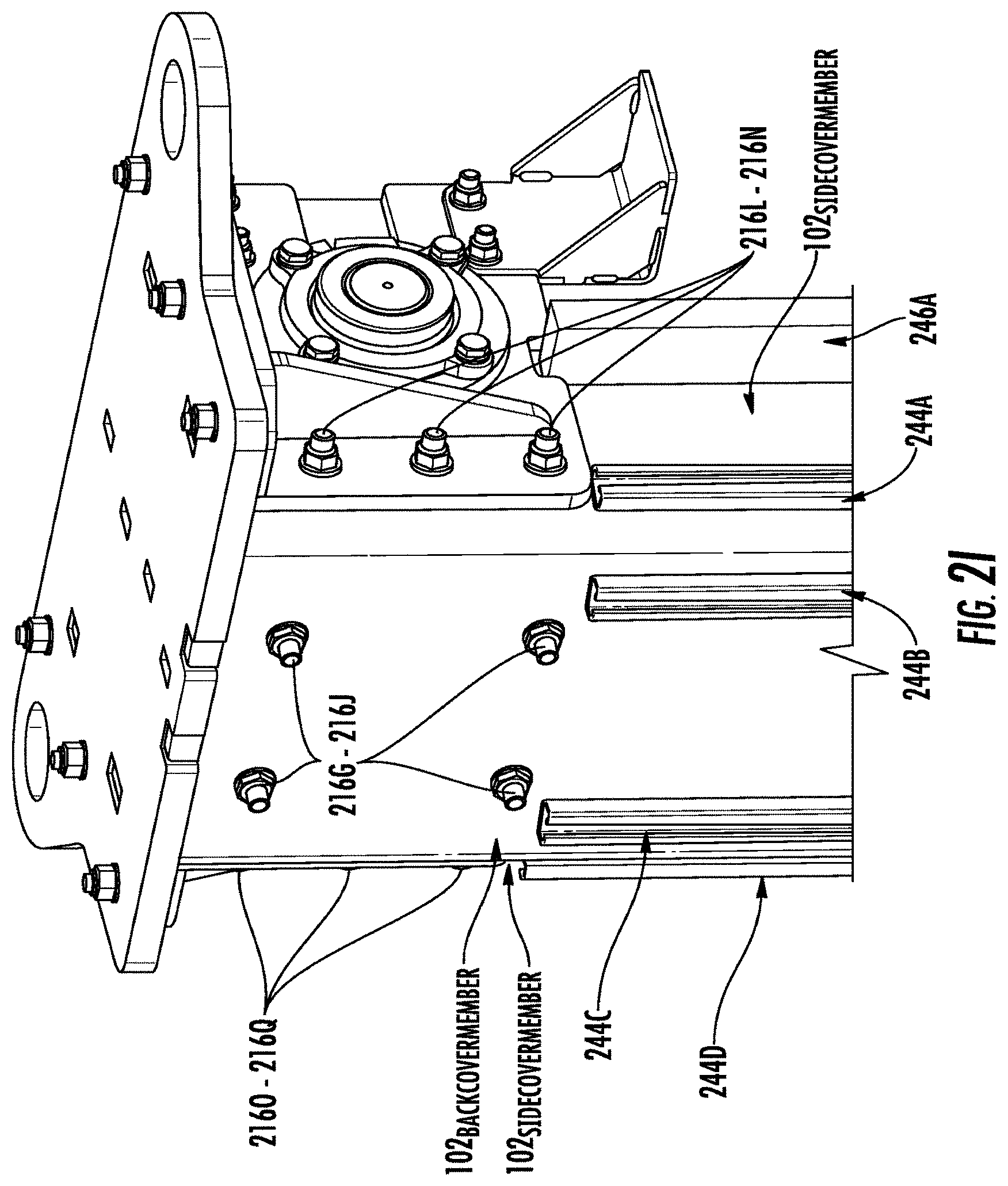 Patent US11780675 Figure 10 – Carriage lift assembly for storage handling and article retrieval