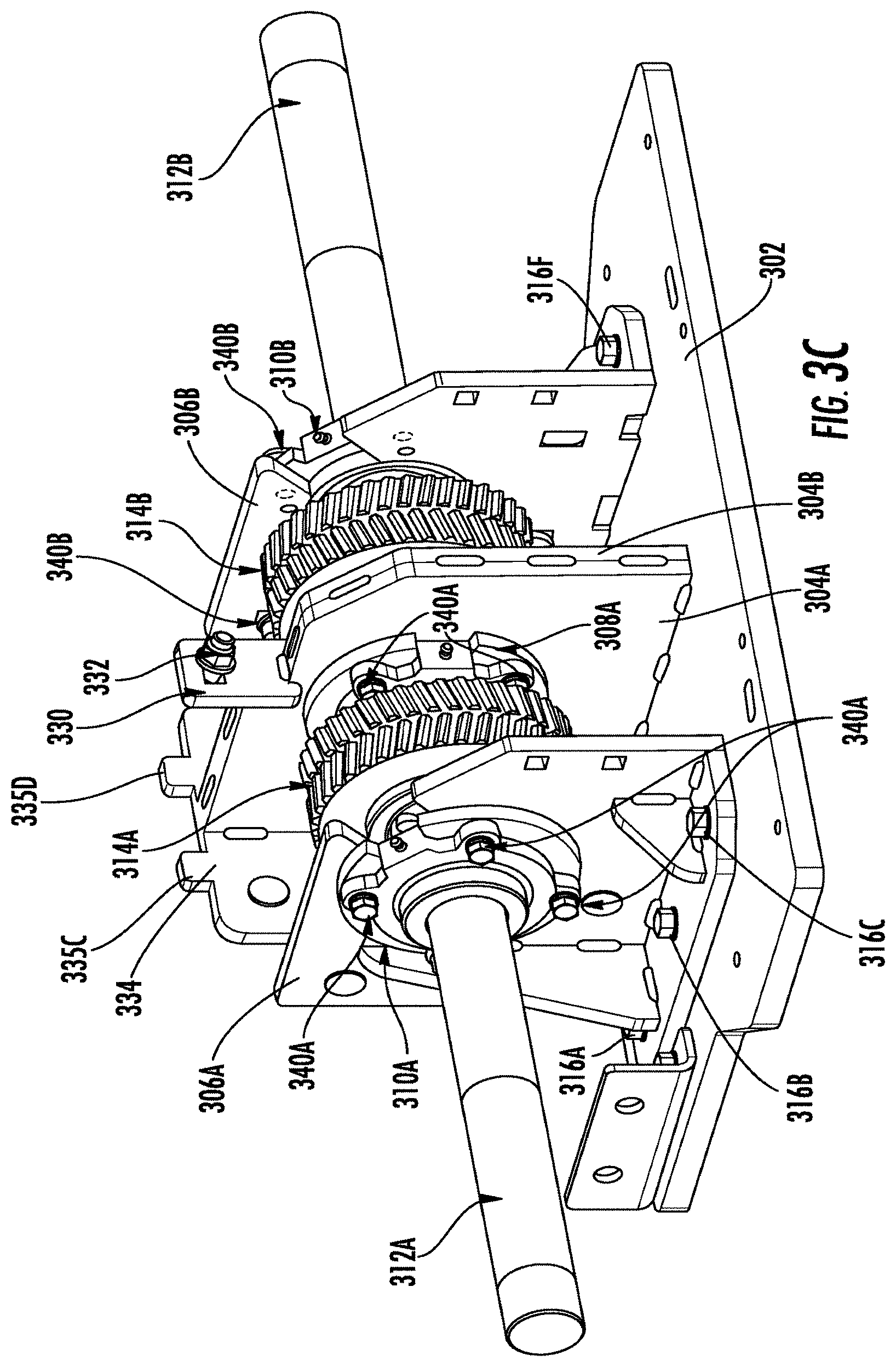 Patent US11780675 Figure 13 – Carriage lift assembly for storage handling and article retrieval