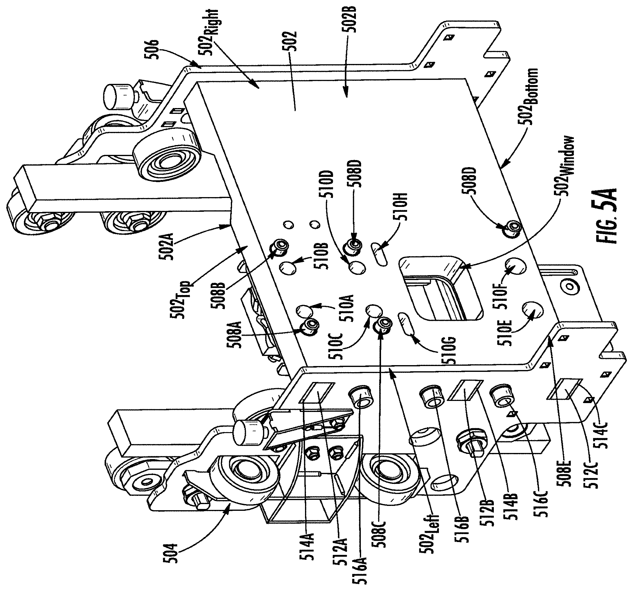 Patent US11780675 Figure 18 – Carriage lift assembly for storage handling and article retrieval