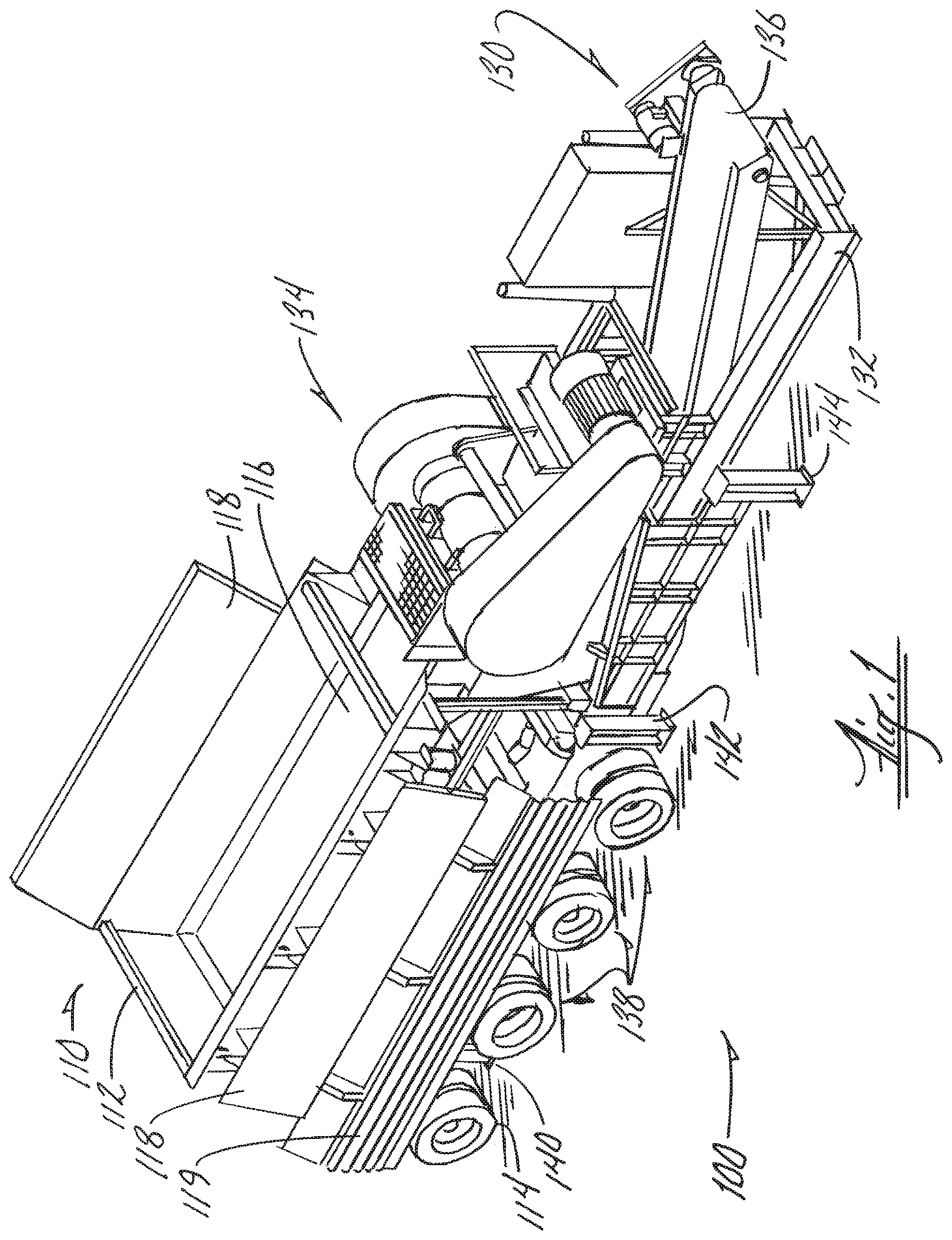 Patent US11780677 Figure 1 – Multi-deck, multi-adjust diverter