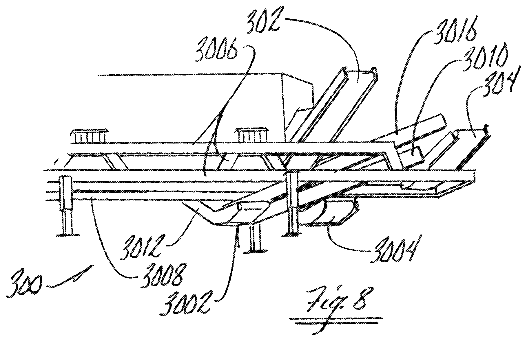 Patent US11780677 Figure 8 – Multi-deck, multi-adjust diverter