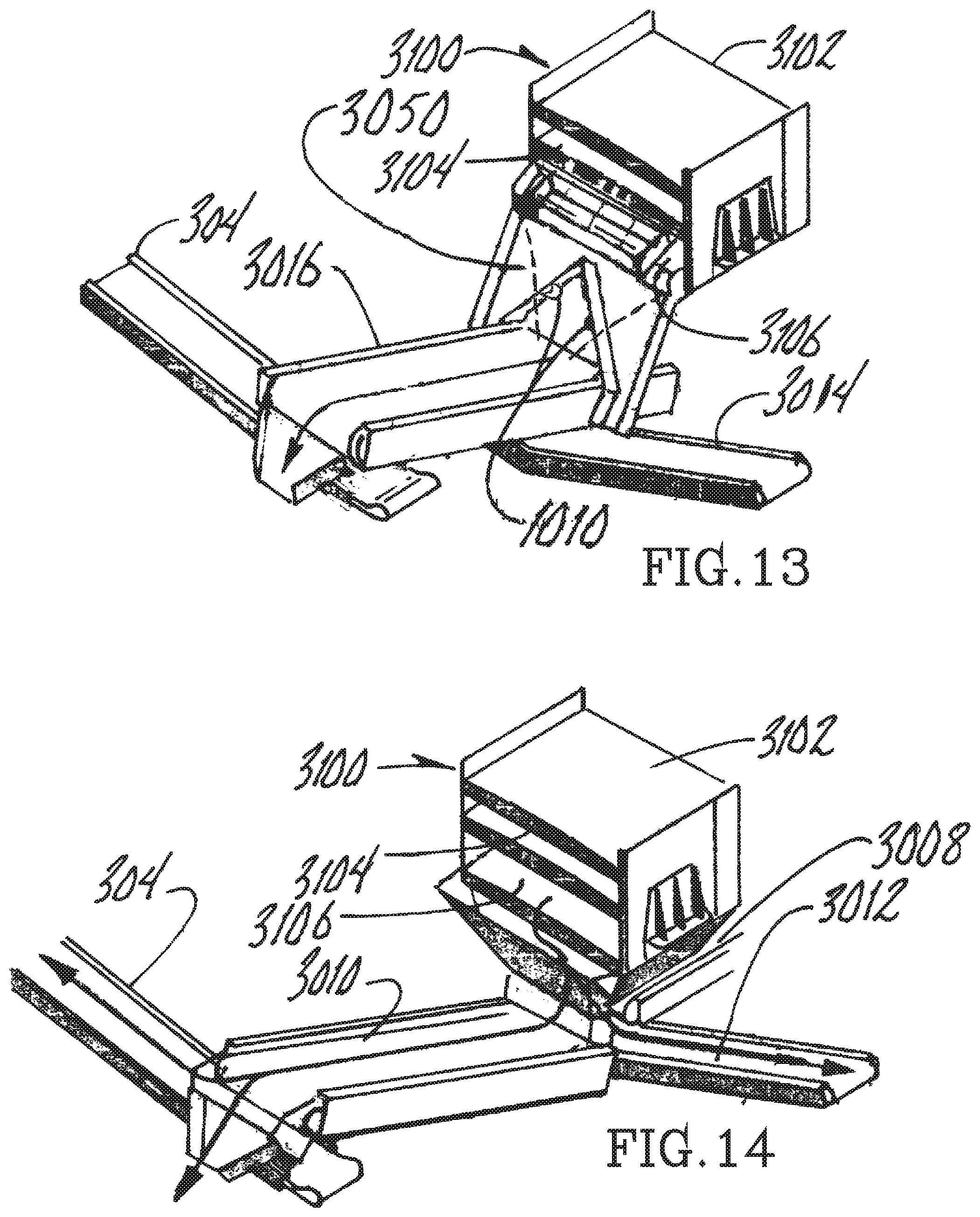 Patent US11780677 Figure 12 – Multi-deck, multi-adjust diverter