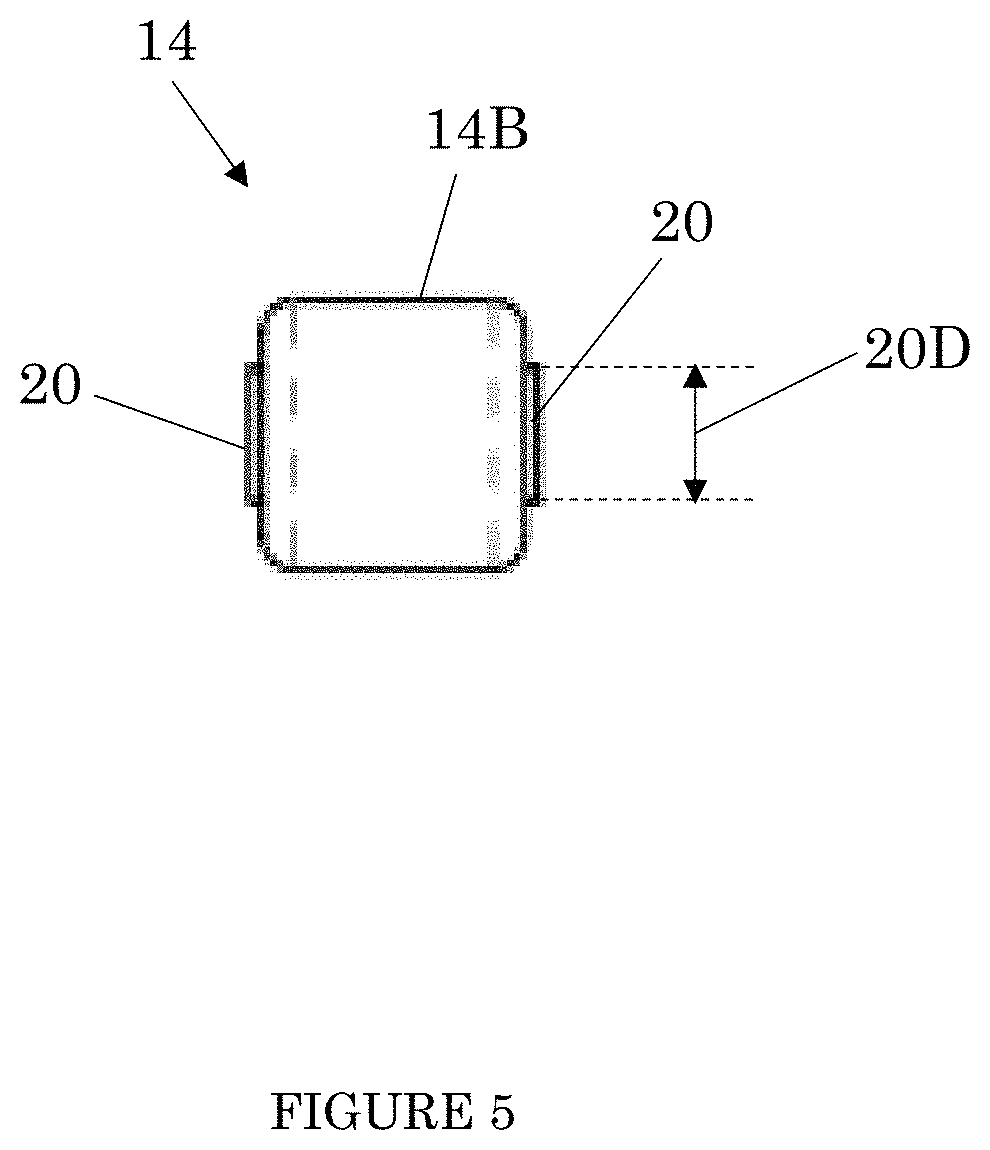 Patent US11780678 Figure 5 – Modular conveyor belt with retained rollers