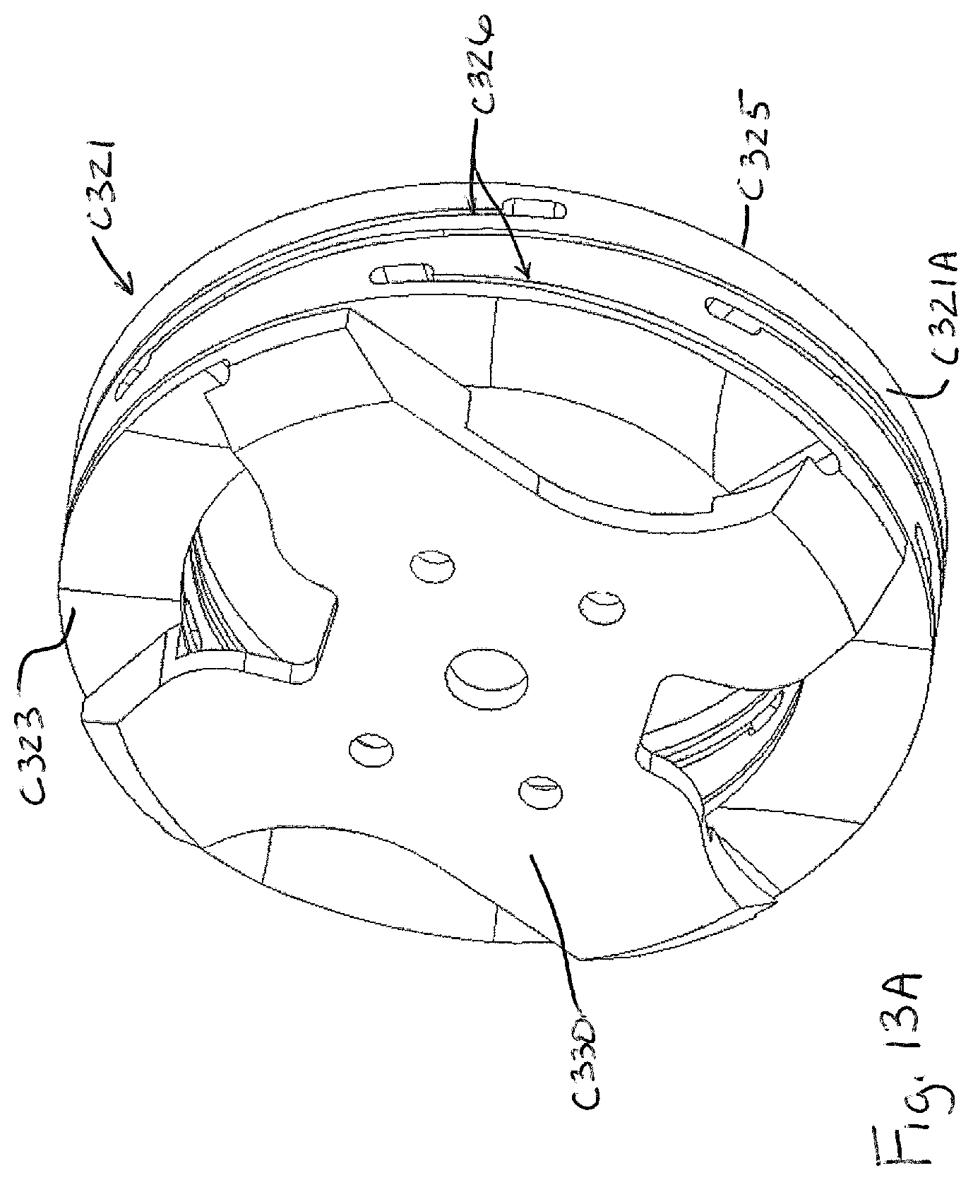 Patent US11780679 Figure 9 – Vibratory conveyor for conveying items and related filling machine and methods