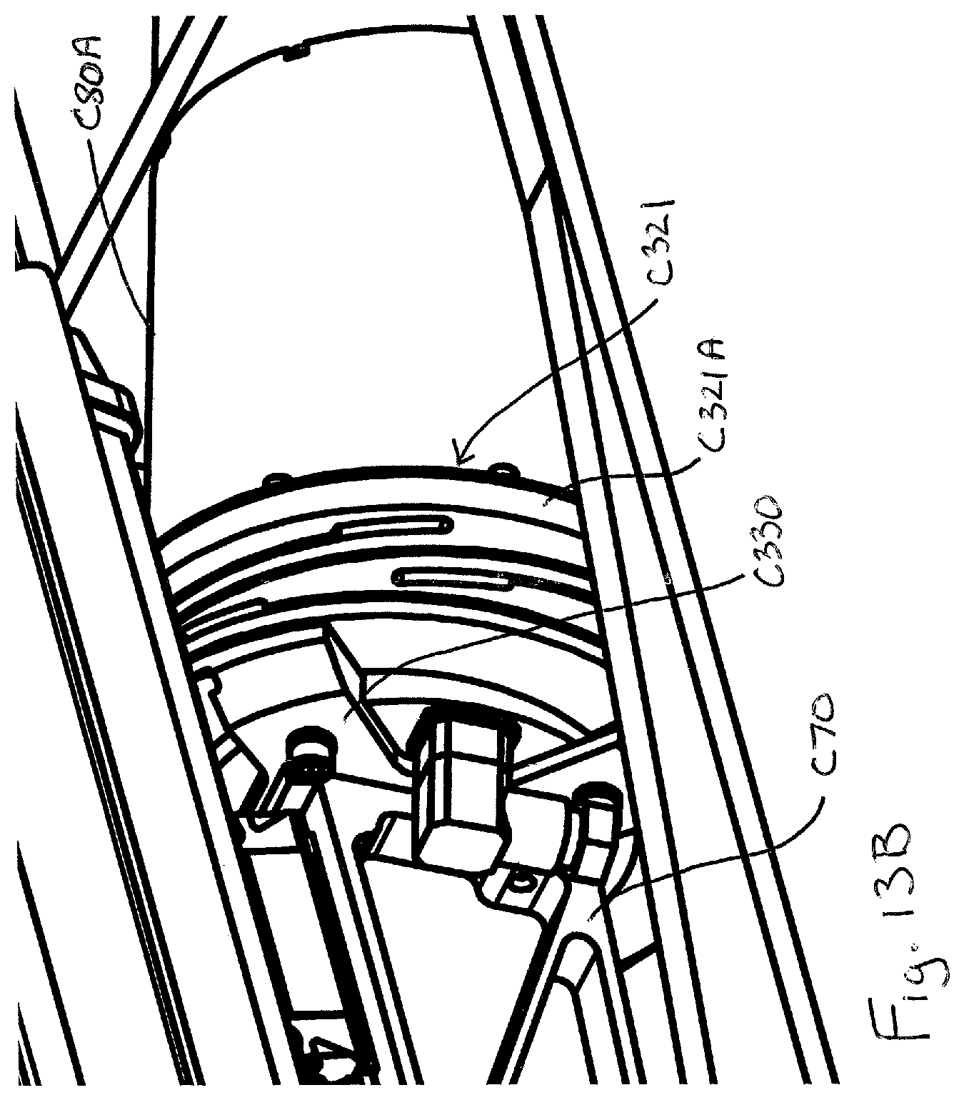 Patent US11780679 Figure 10 – Vibratory conveyor for conveying items and related filling machine and methods