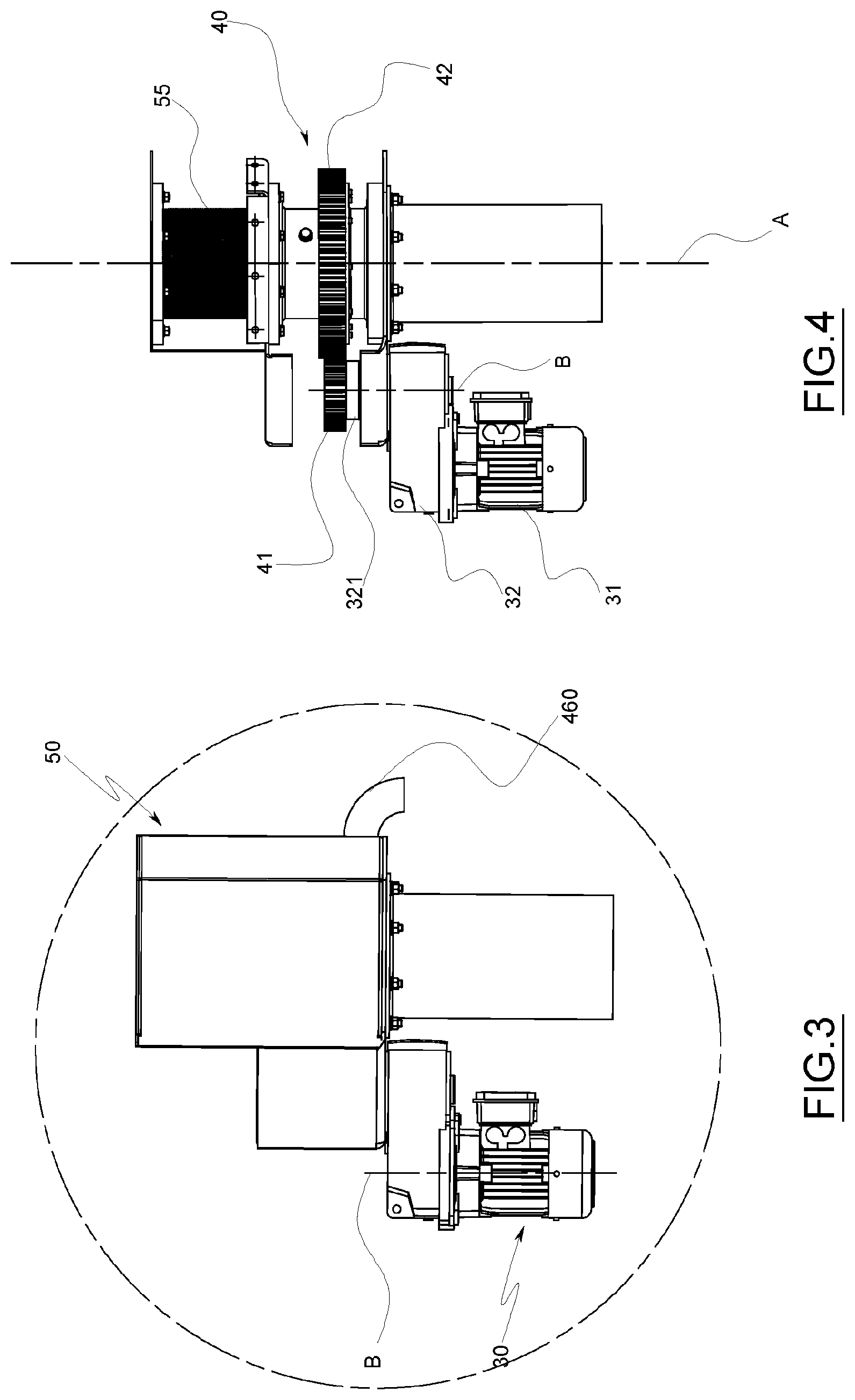 Patent US11780681 Figure 3 – Device for transporting solids