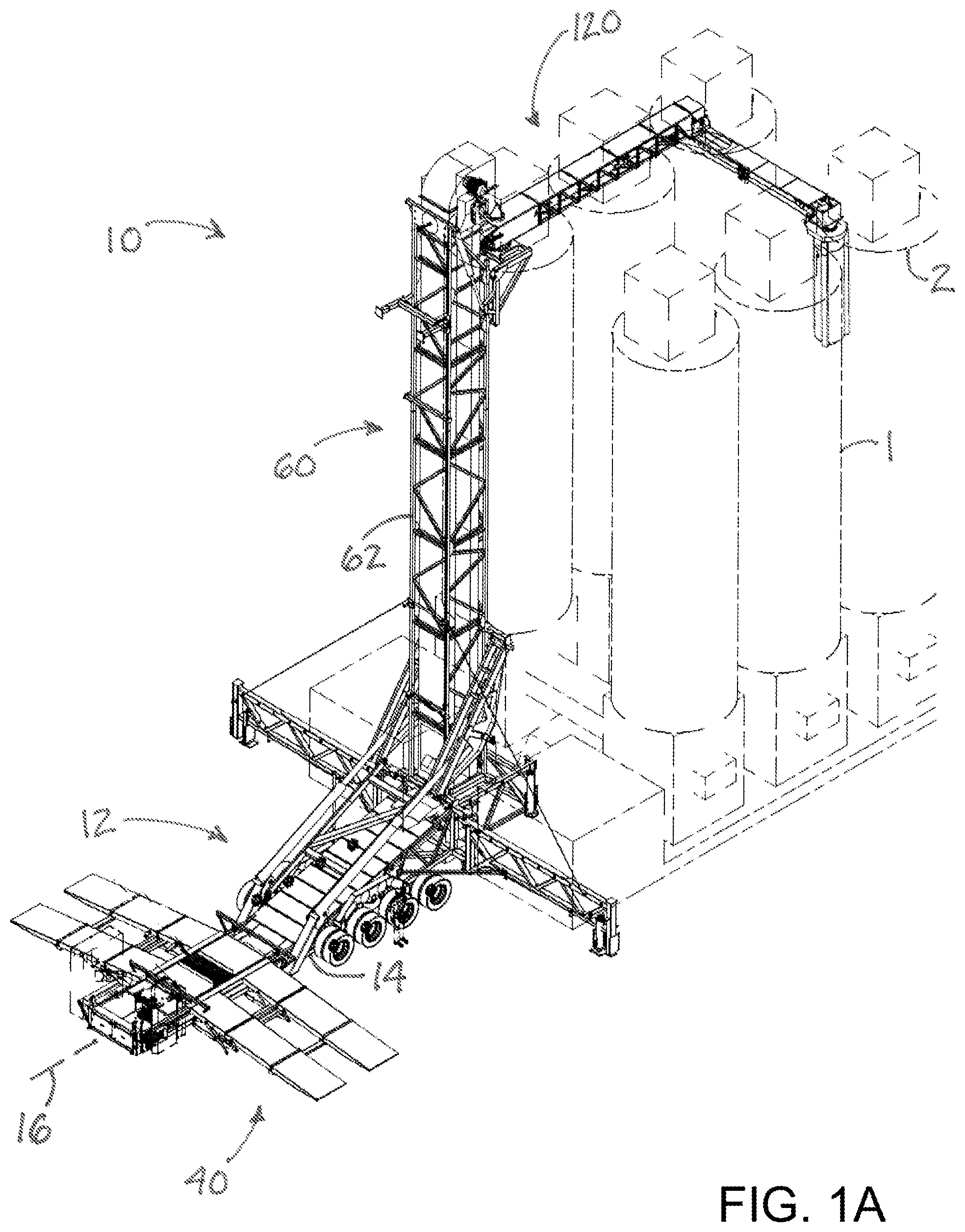 Patent US11780689 Figure 1 – Aggregate transferring system