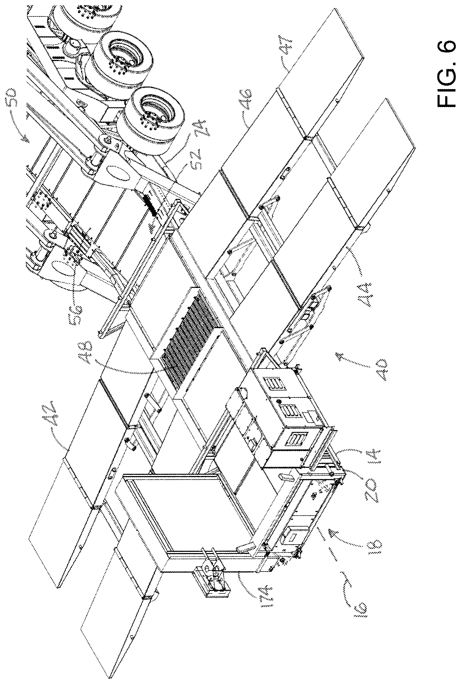 Patent US11780689 Figure 11 – Aggregate transferring system