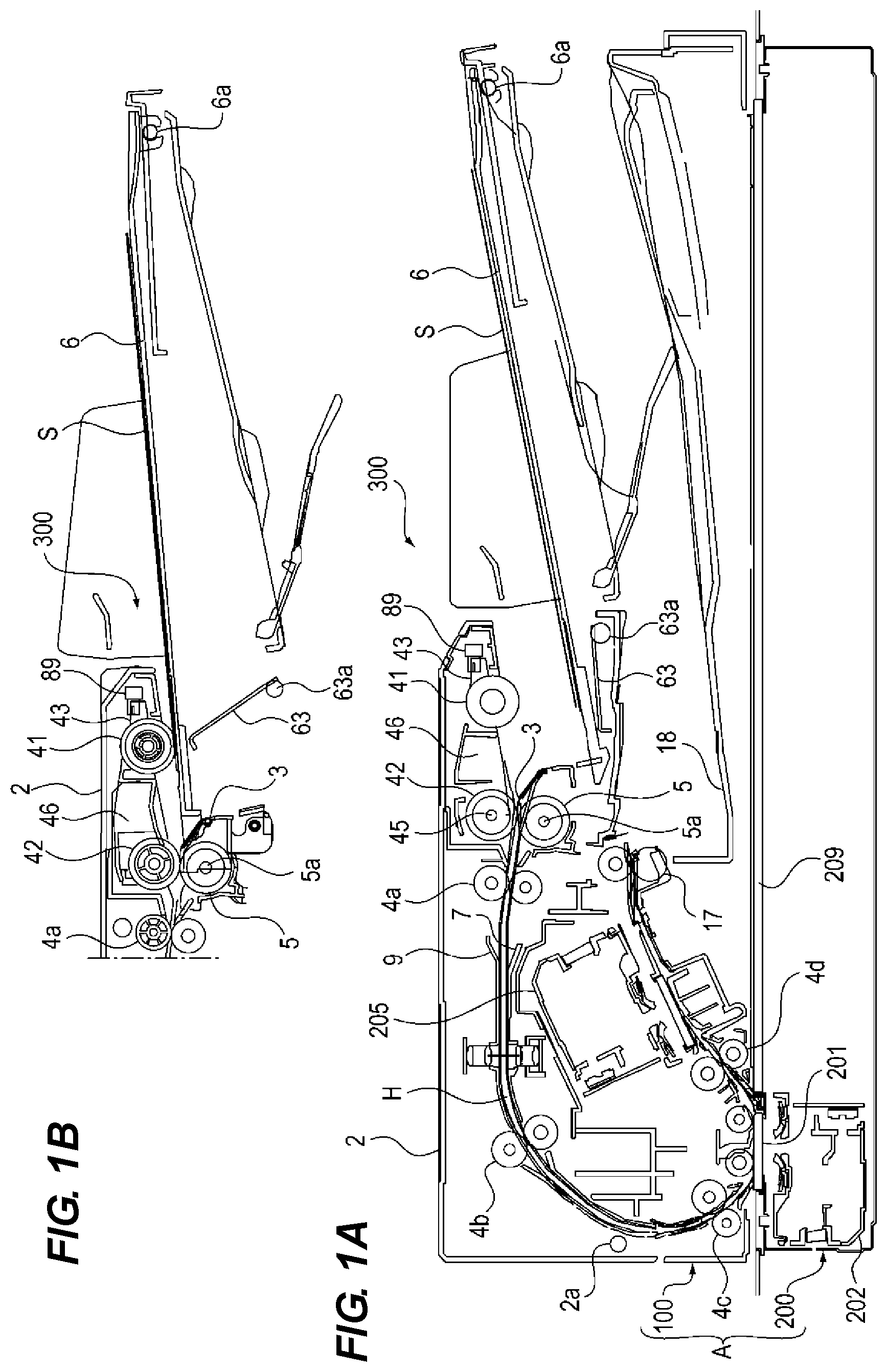 Patent US11780693 Figure 1 – Sheet feeding apparatus, image reading apparatus, and image forming apparatus