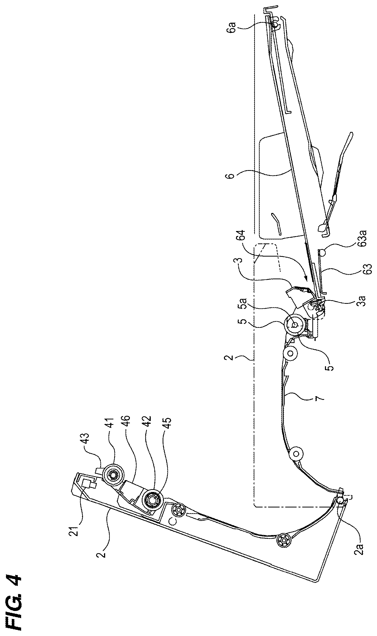 Patent US11780693 Figure 4 – Sheet feeding apparatus, image reading apparatus, and image forming apparatus
