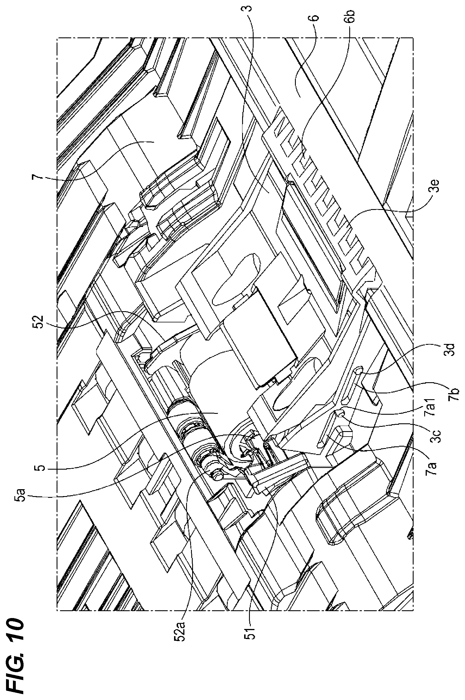 Patent US11780693 Figure 10 – Sheet feeding apparatus, image reading apparatus, and image forming apparatus