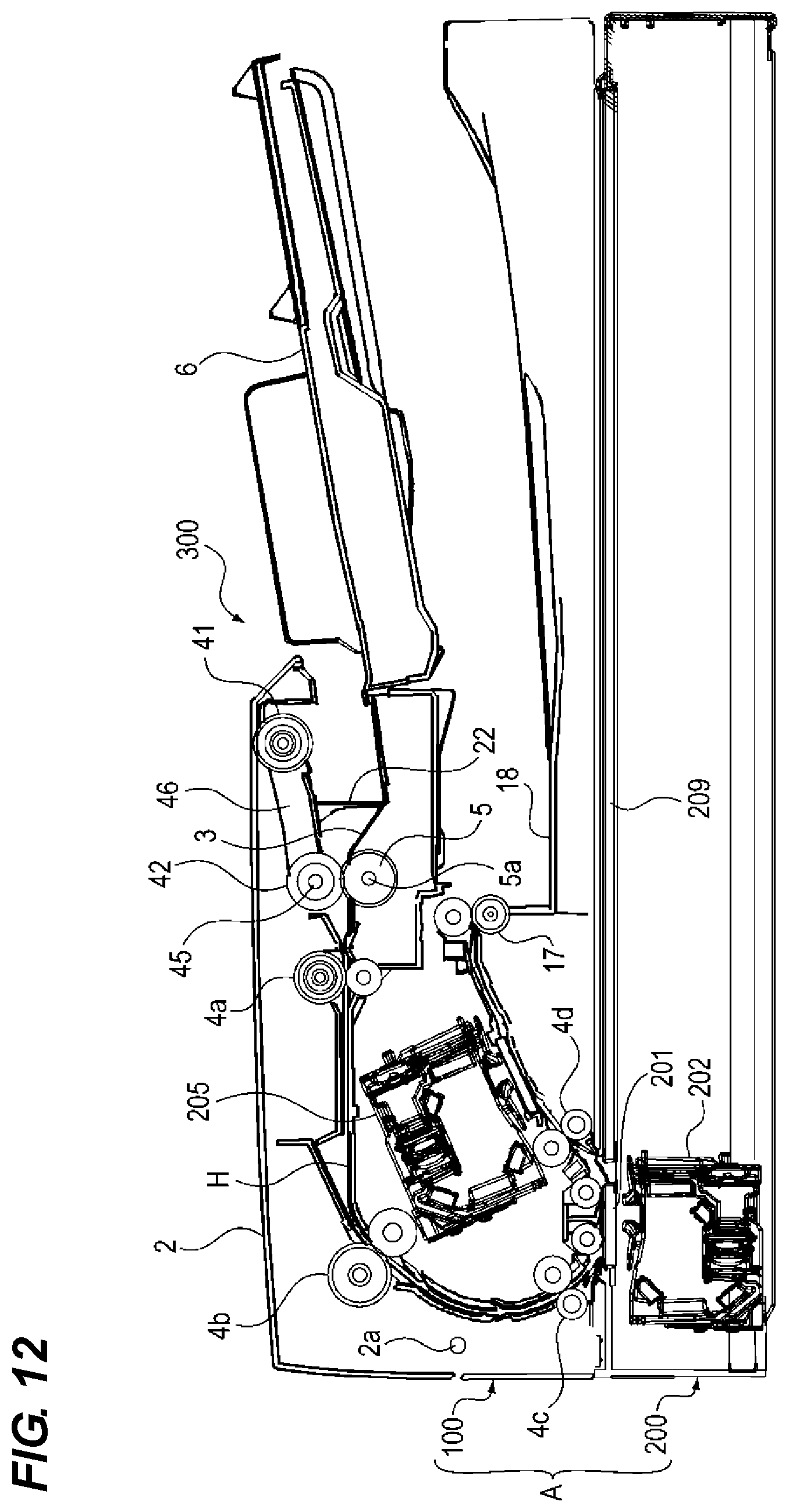 Patent US11780693 Figure 12 – Sheet feeding apparatus, image reading apparatus, and image forming apparatus