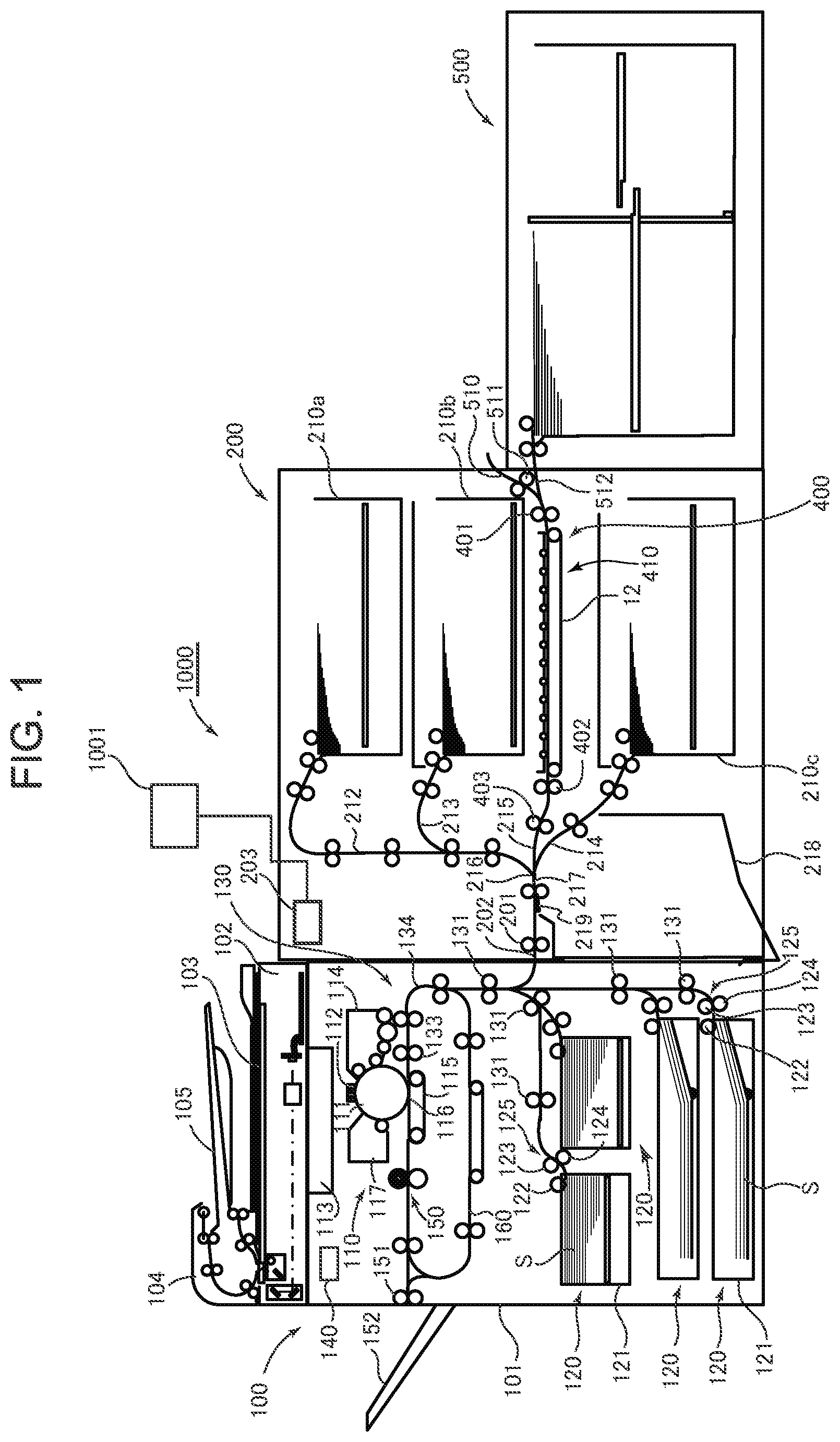 Patent US11780694 Figure 1 – Sheet conveying apparatus