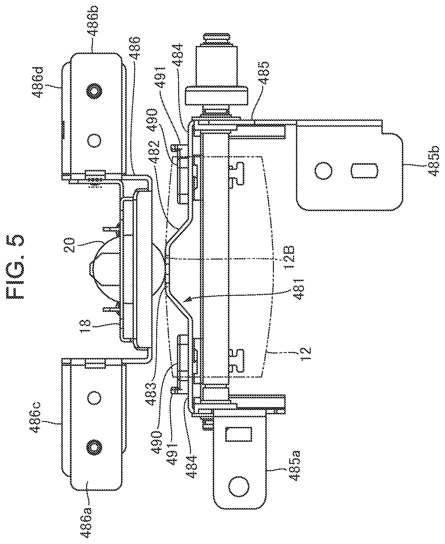 Patent US11780694 Figure 5 – Sheet conveying apparatus