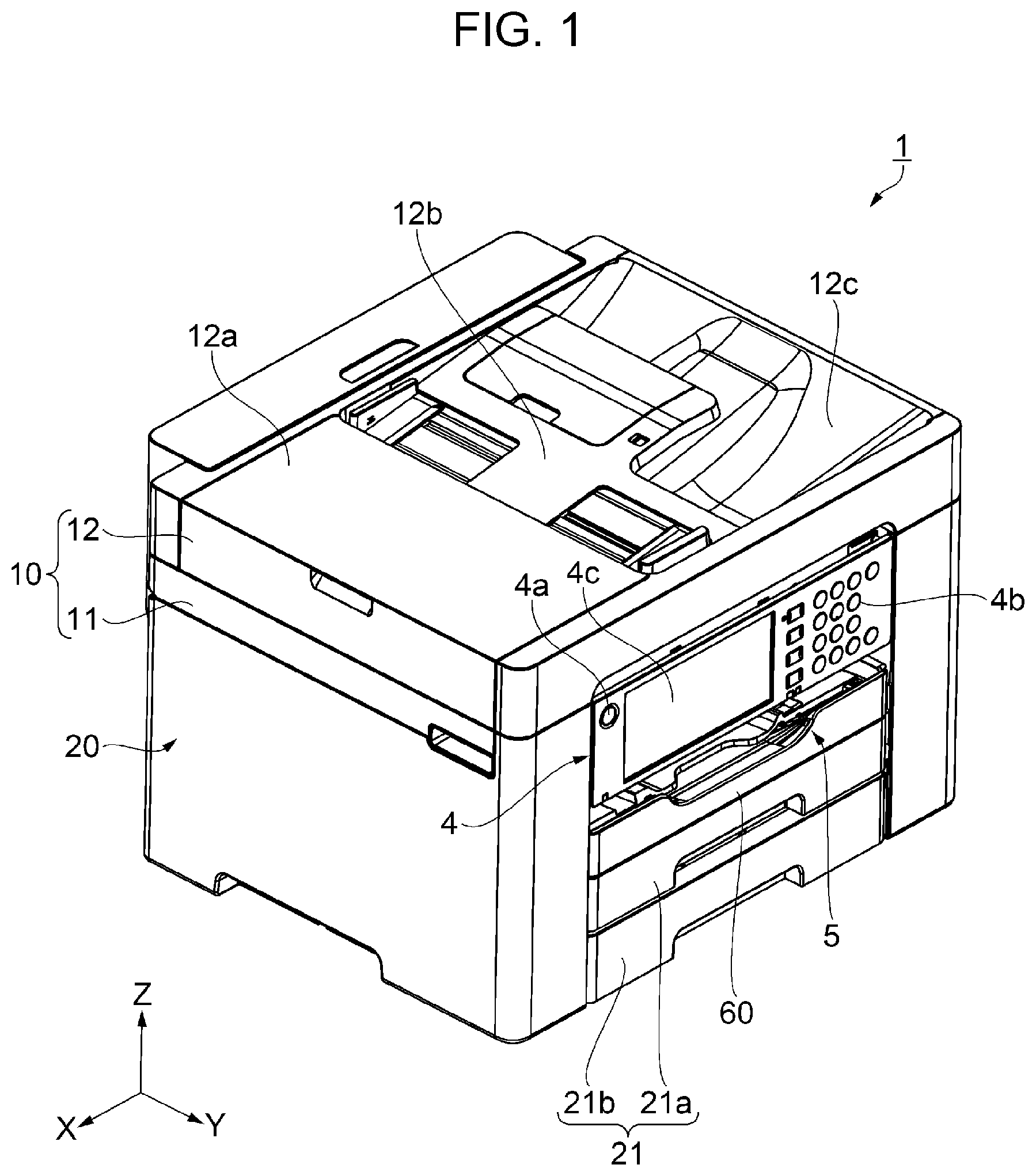 Patent US11780697 Figure 1 – Recording apparatus