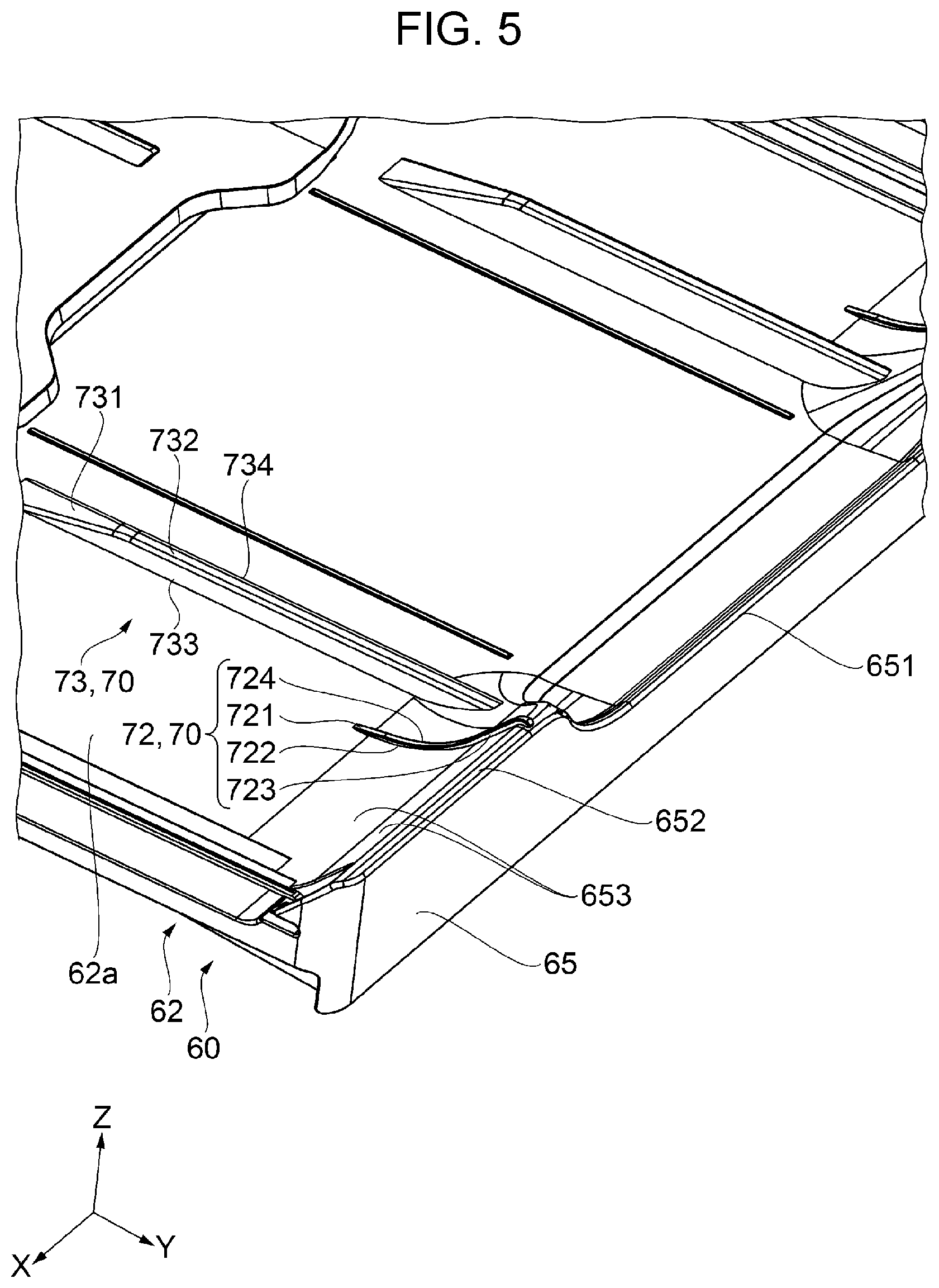 Patent US11780697 Figure 5 – Recording apparatus