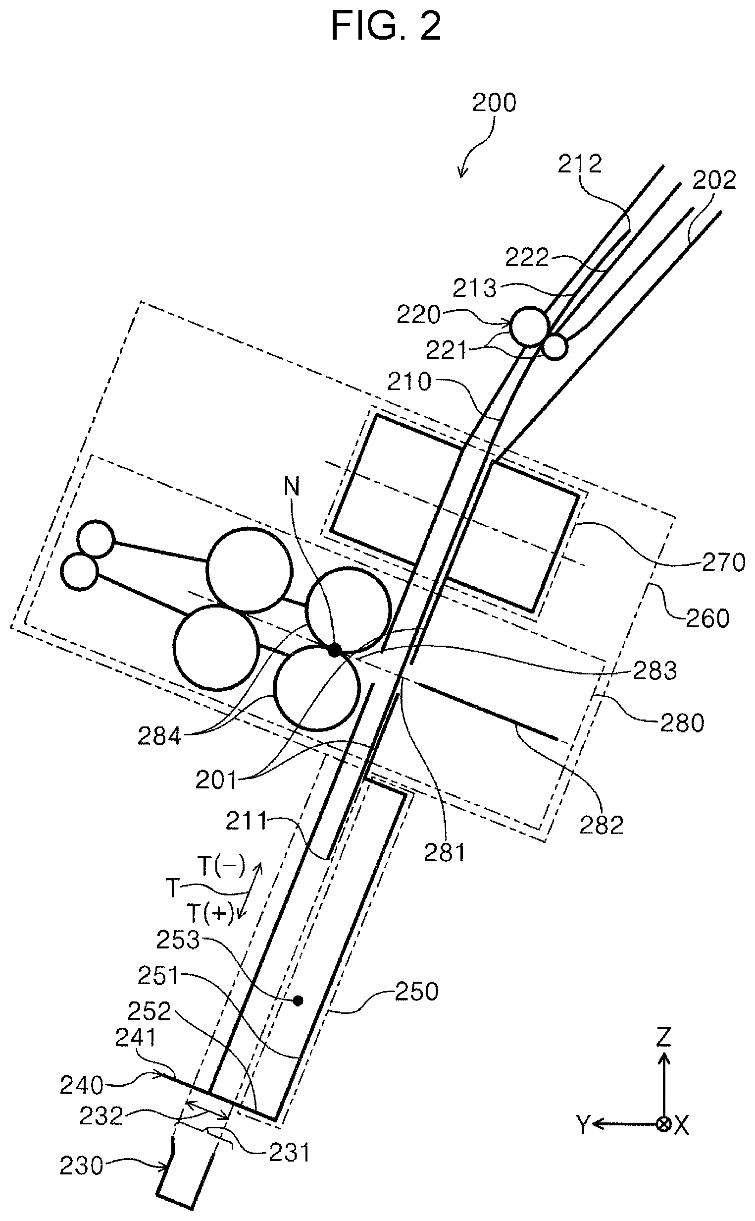 Patent US11780698 Figure 2 – Medium processing device