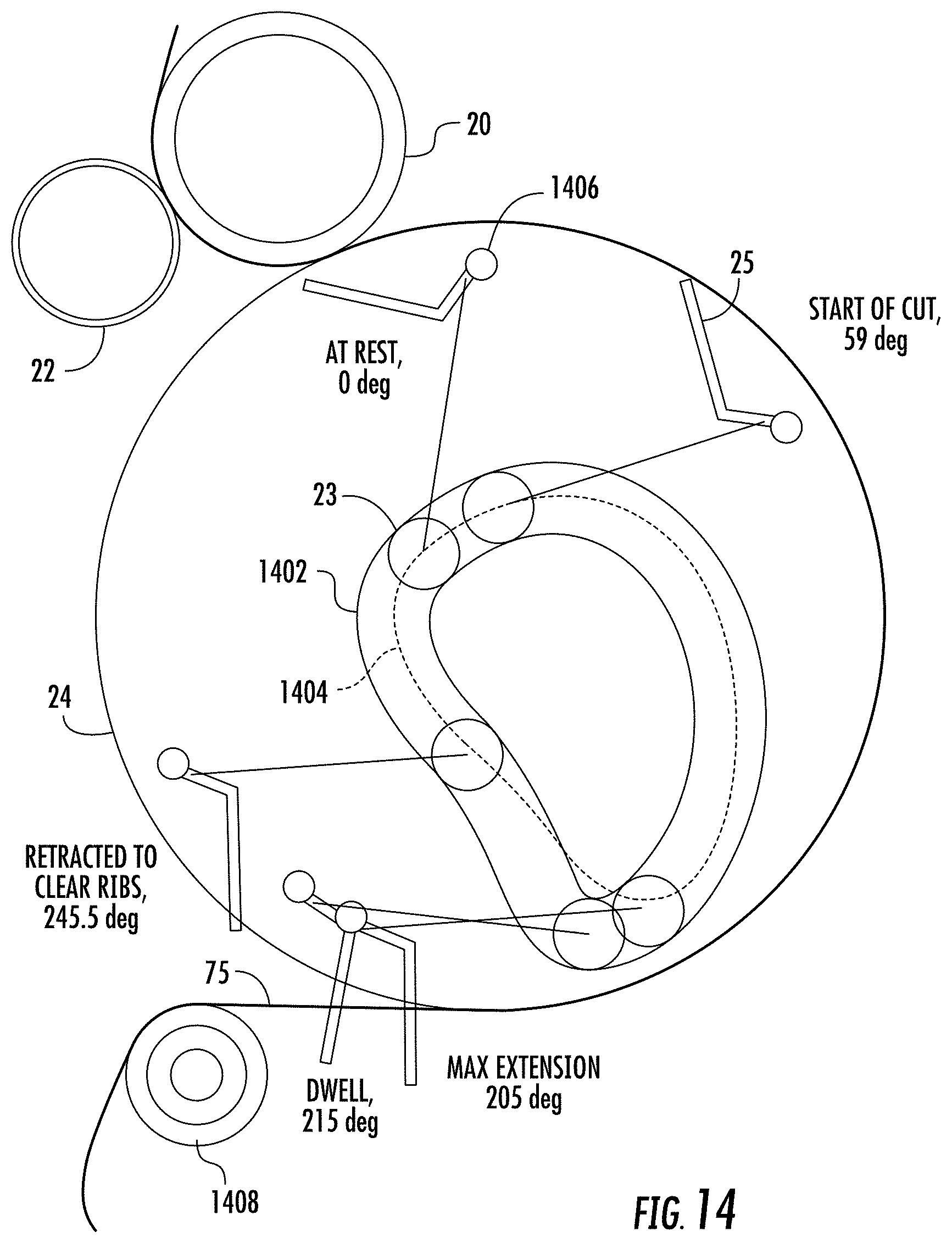 Patent US11780699 Figure 16 – Sheet product dispenser with spring assembly