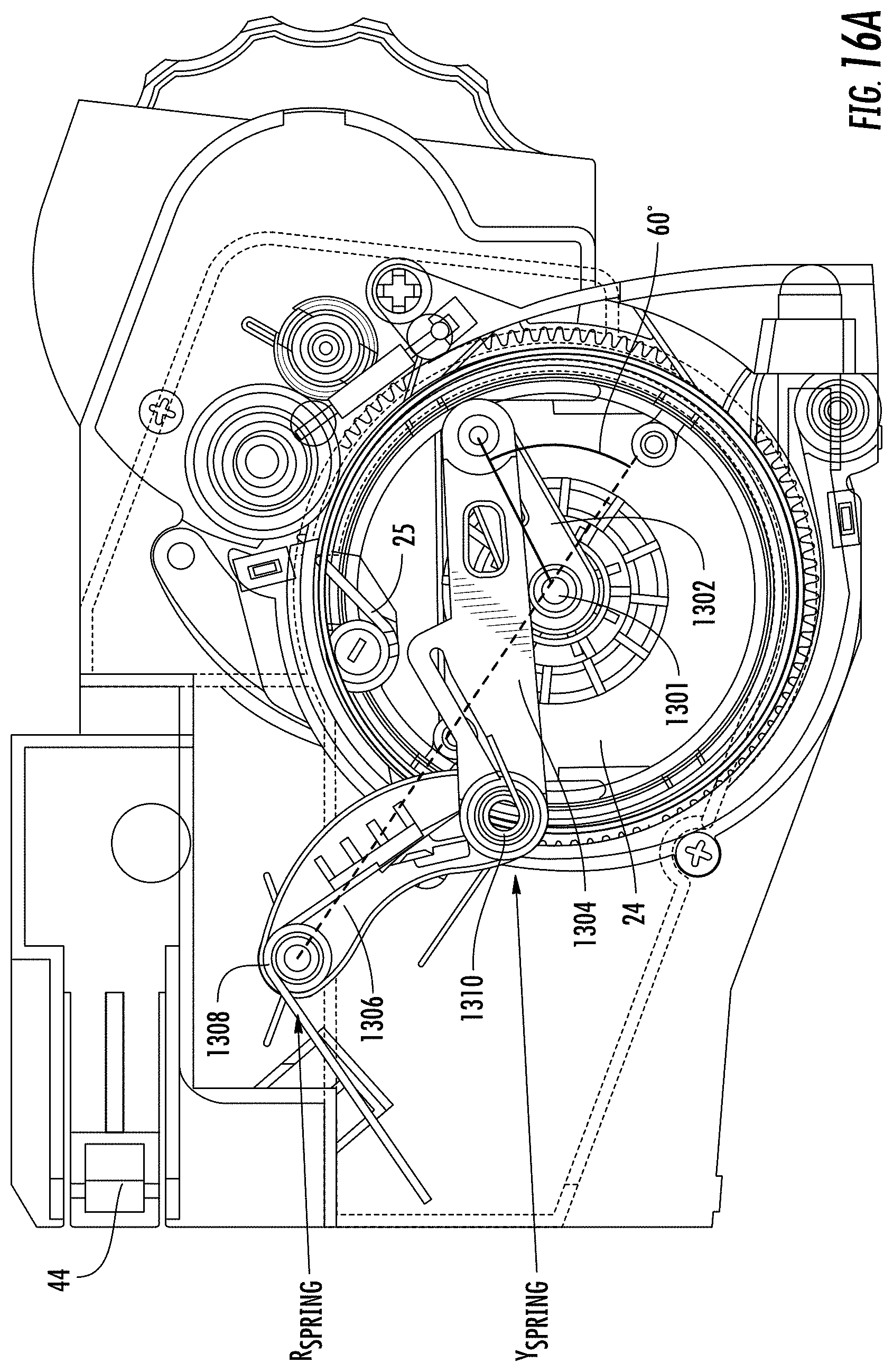Patent US11780699 Figure 19 – Sheet product dispenser with spring assembly