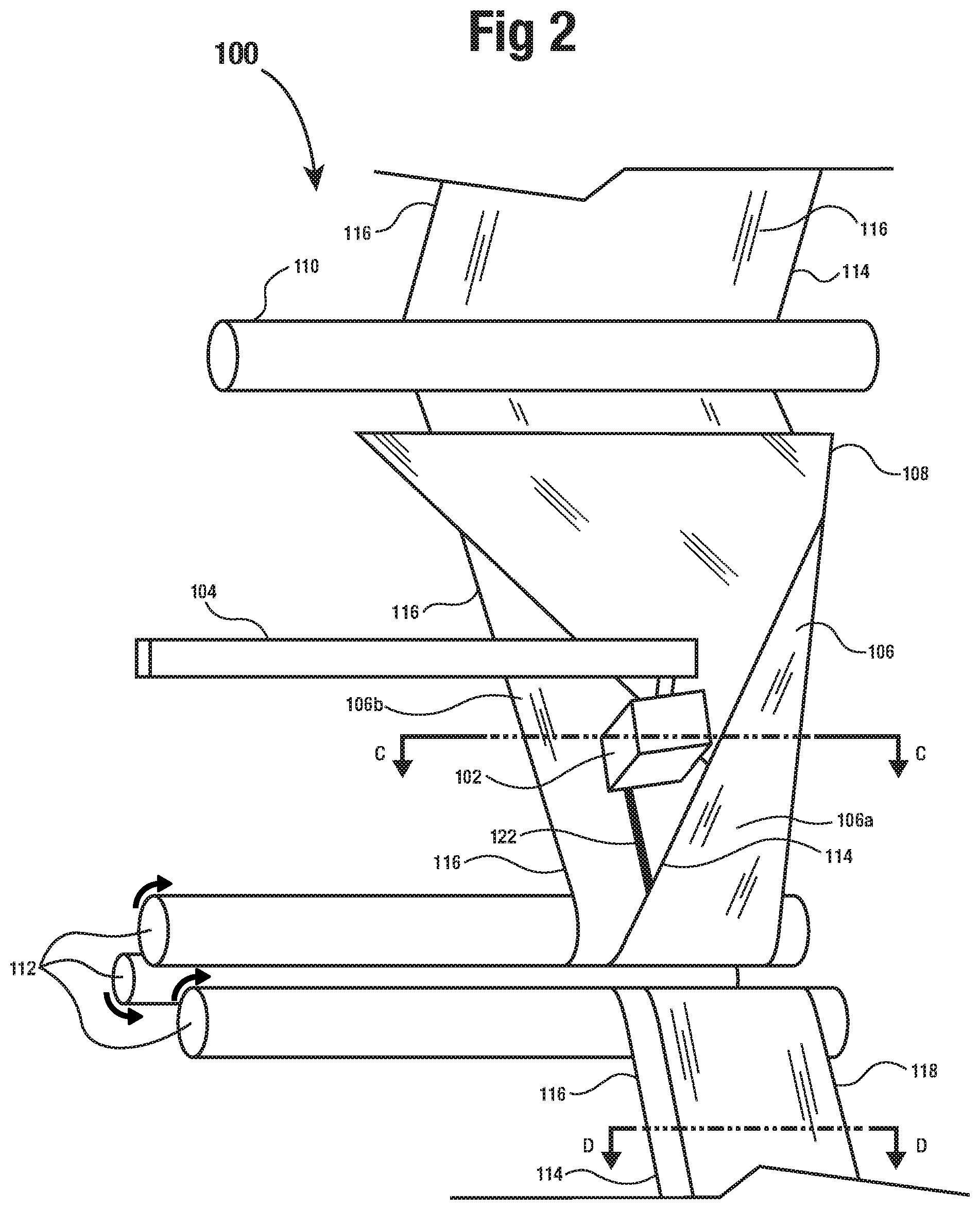 Patent US11780700 Figure 2 – Apparatus and method for printing onto a polymeric web