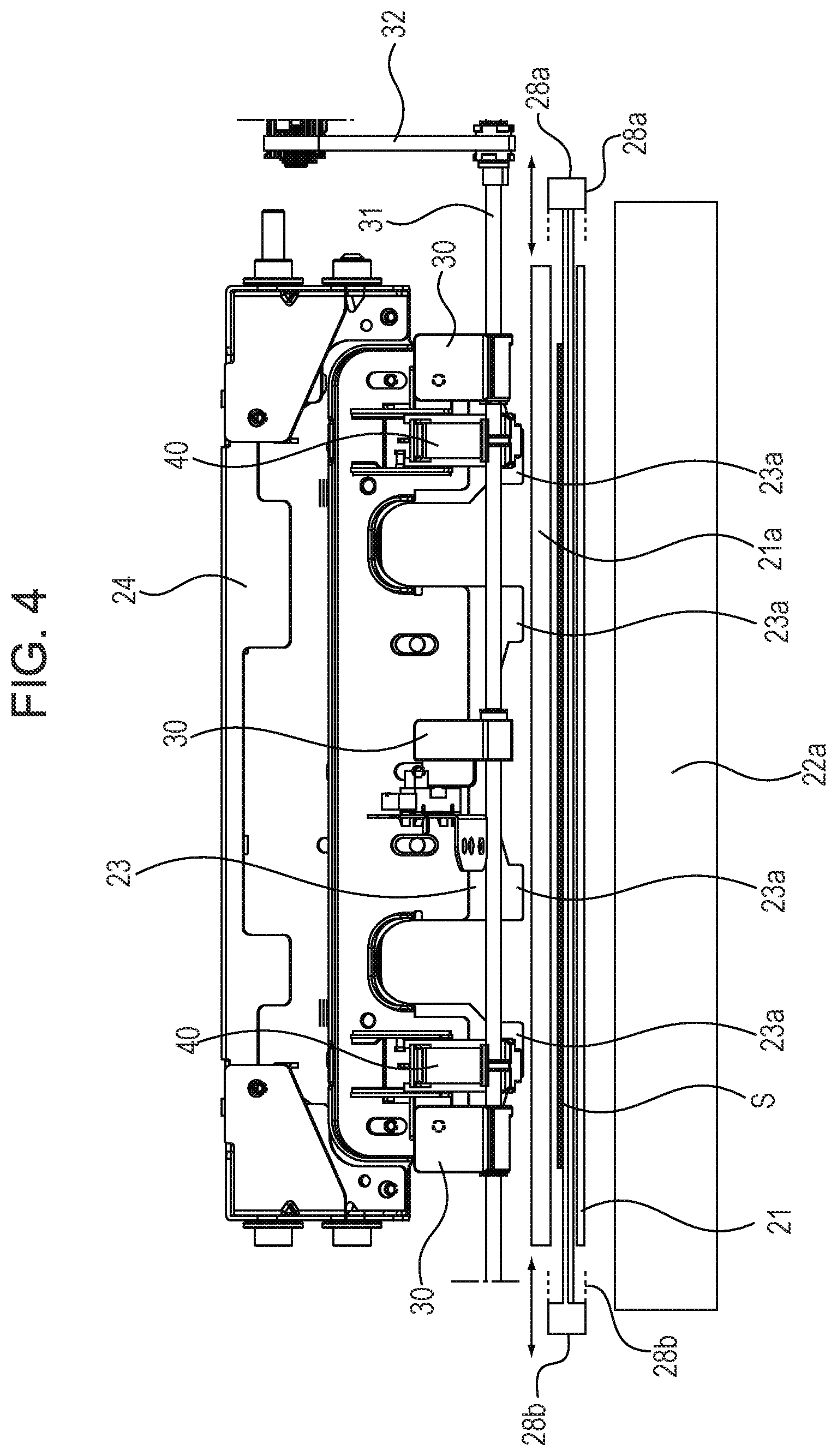 Patent US11780701 Figure 4 – Sheet processing apparatus and image forming system