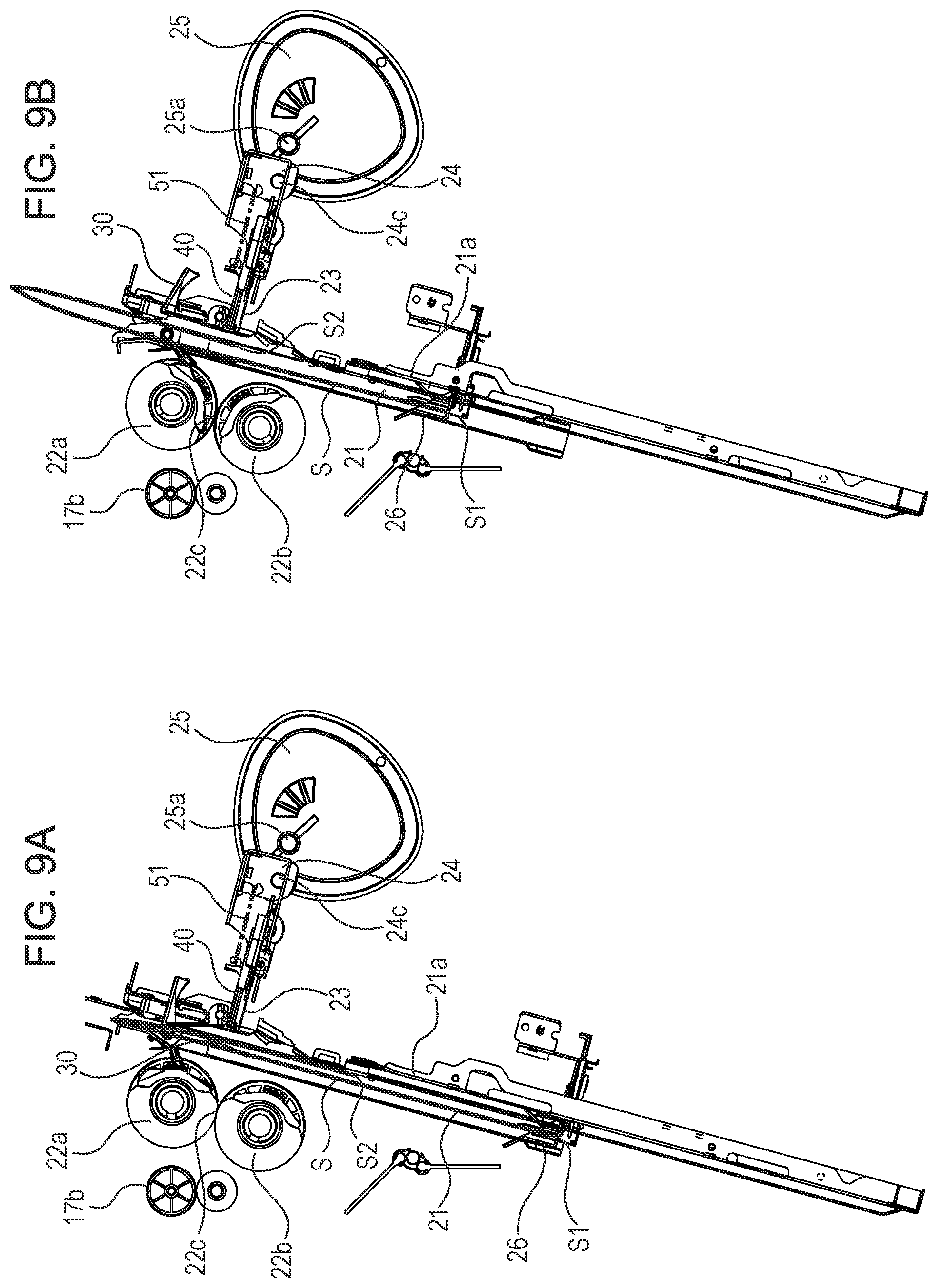 Patent US11780701 Figure 9 – Sheet processing apparatus and image forming system