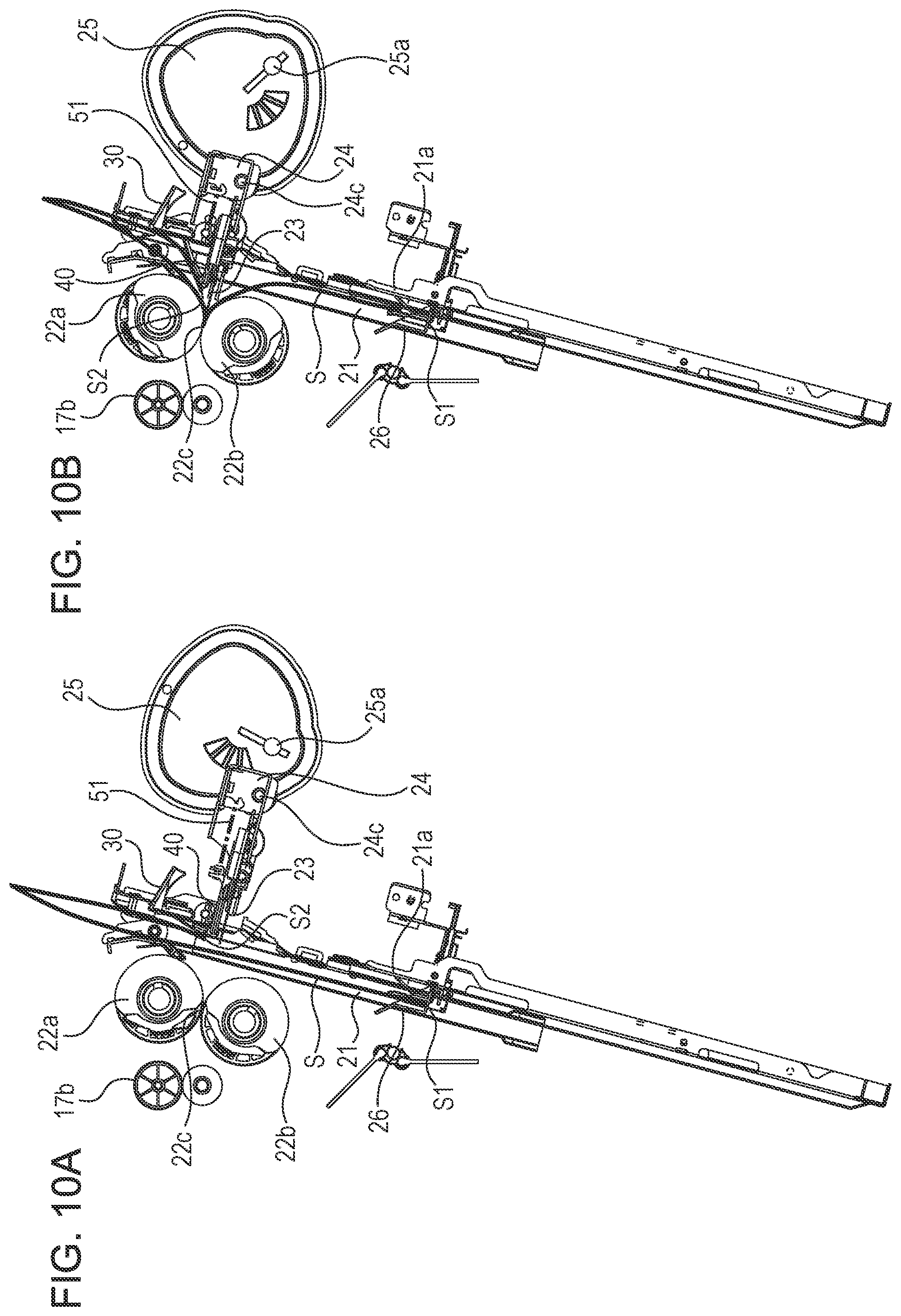 Patent US11780701 Figure 10 – Sheet processing apparatus and image forming system