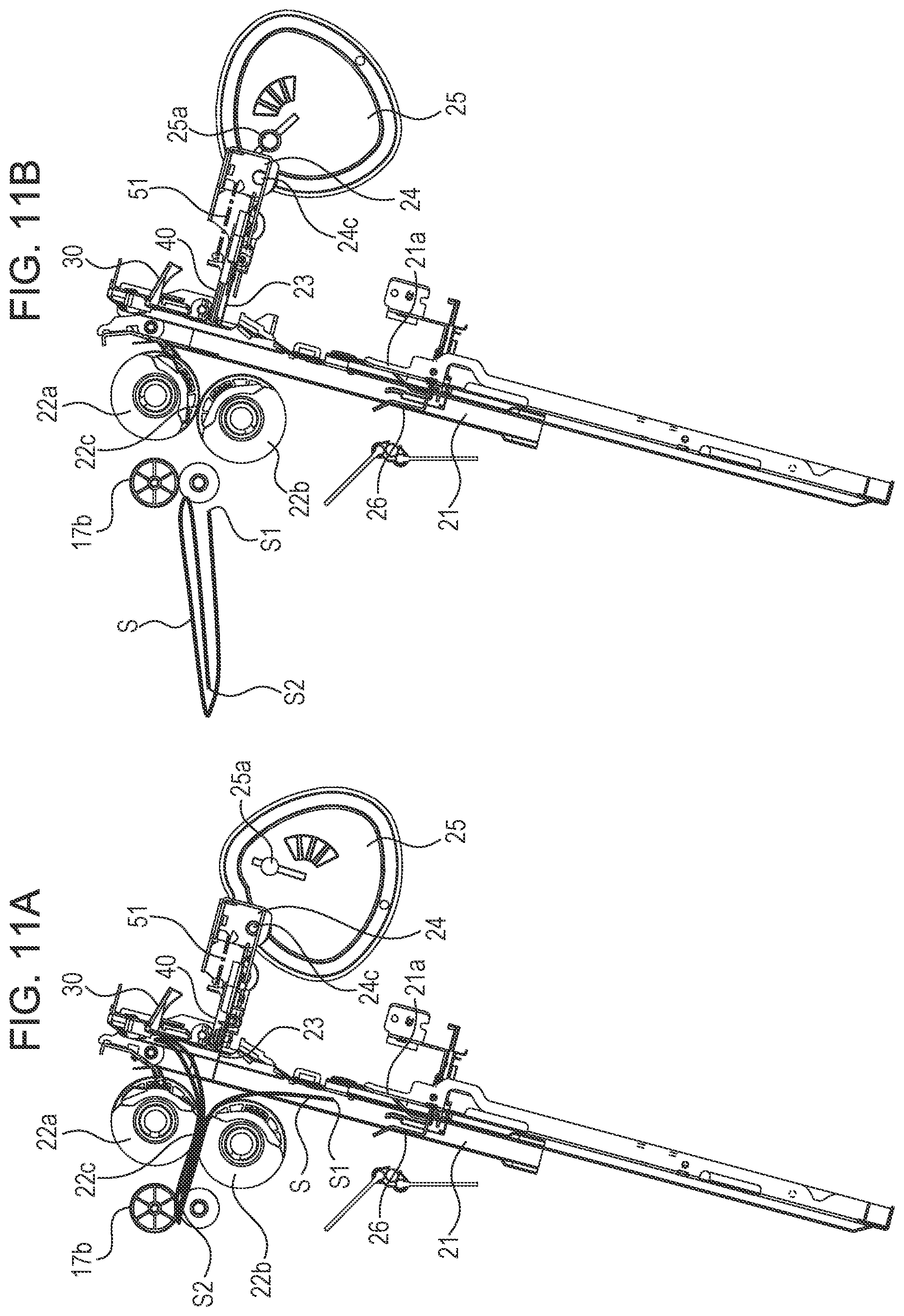 Patent US11780701 Figure 11 – Sheet processing apparatus and image forming system