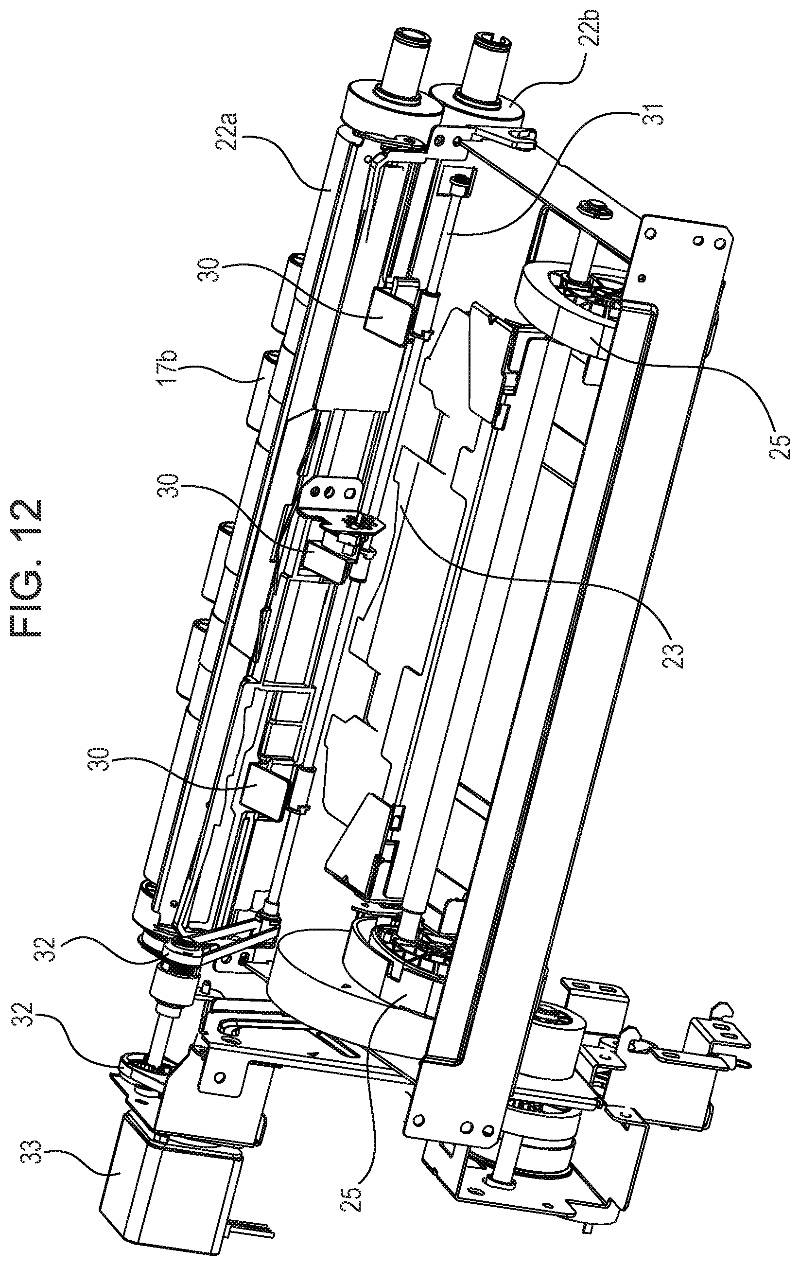 Patent US11780701 Figure 12 – Sheet processing apparatus and image forming system