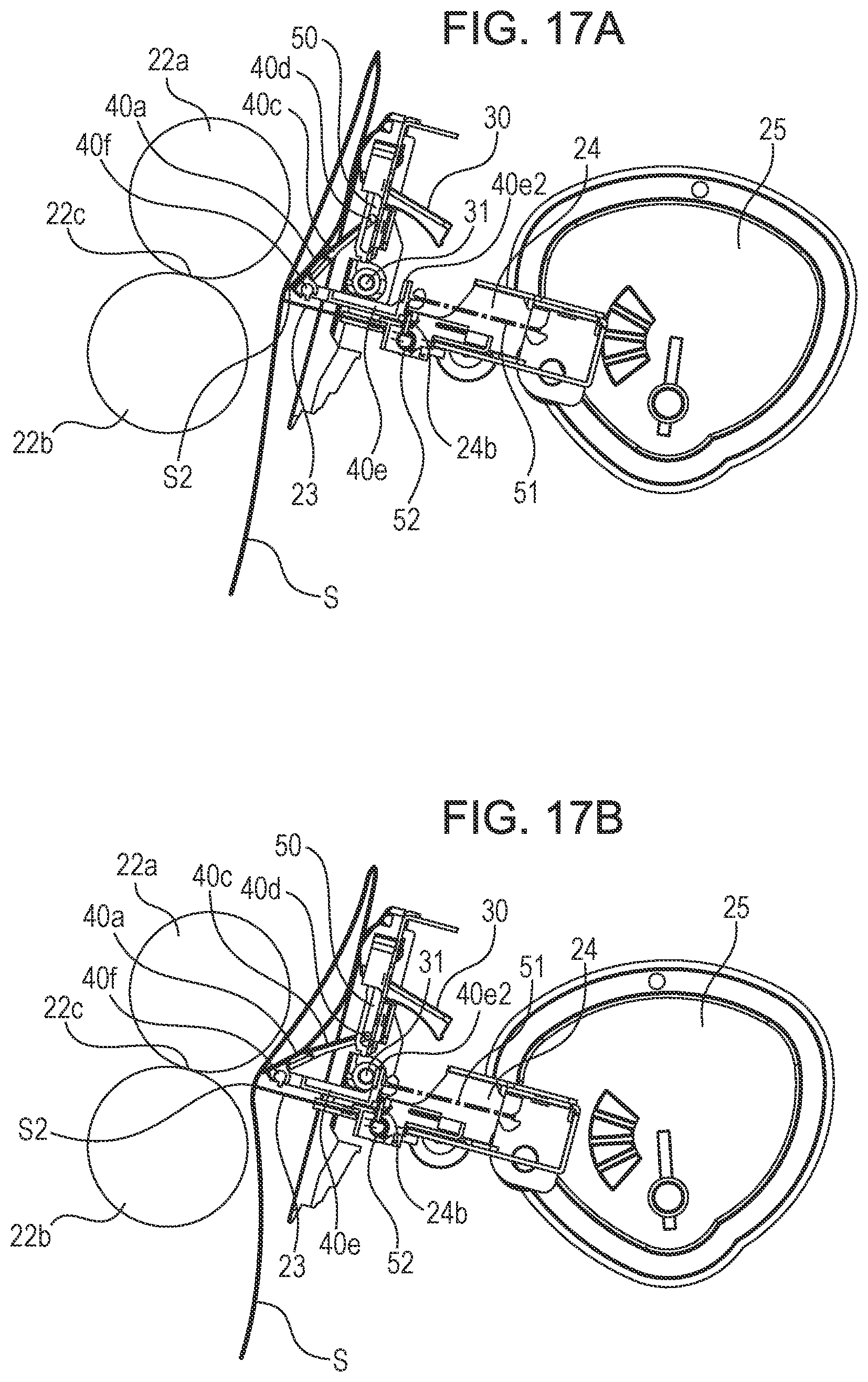 Patent US11780701 Figure 17 – Sheet processing apparatus and image forming system