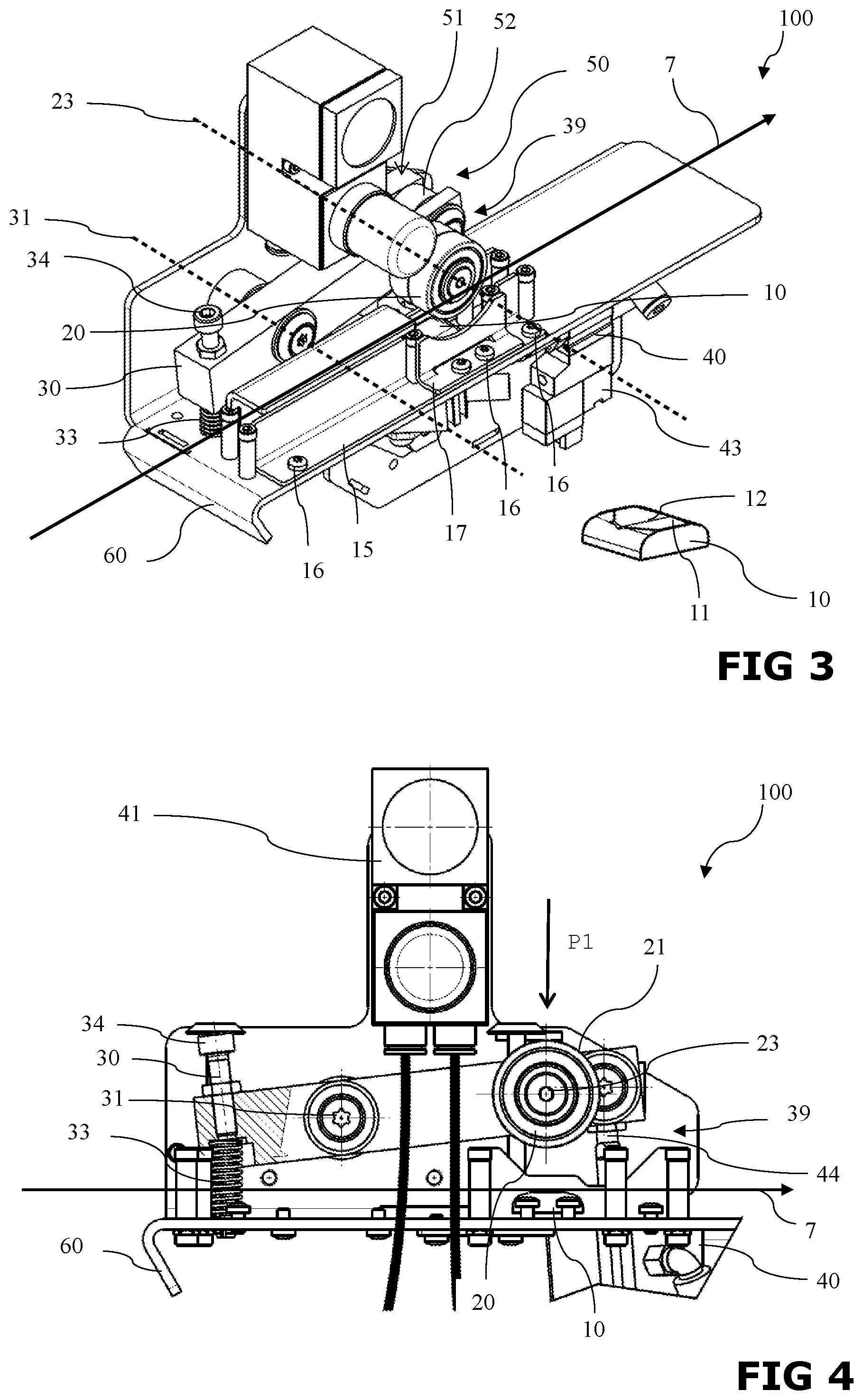 Patent US11780702 Figure 2 – Device and method for braking a conductor