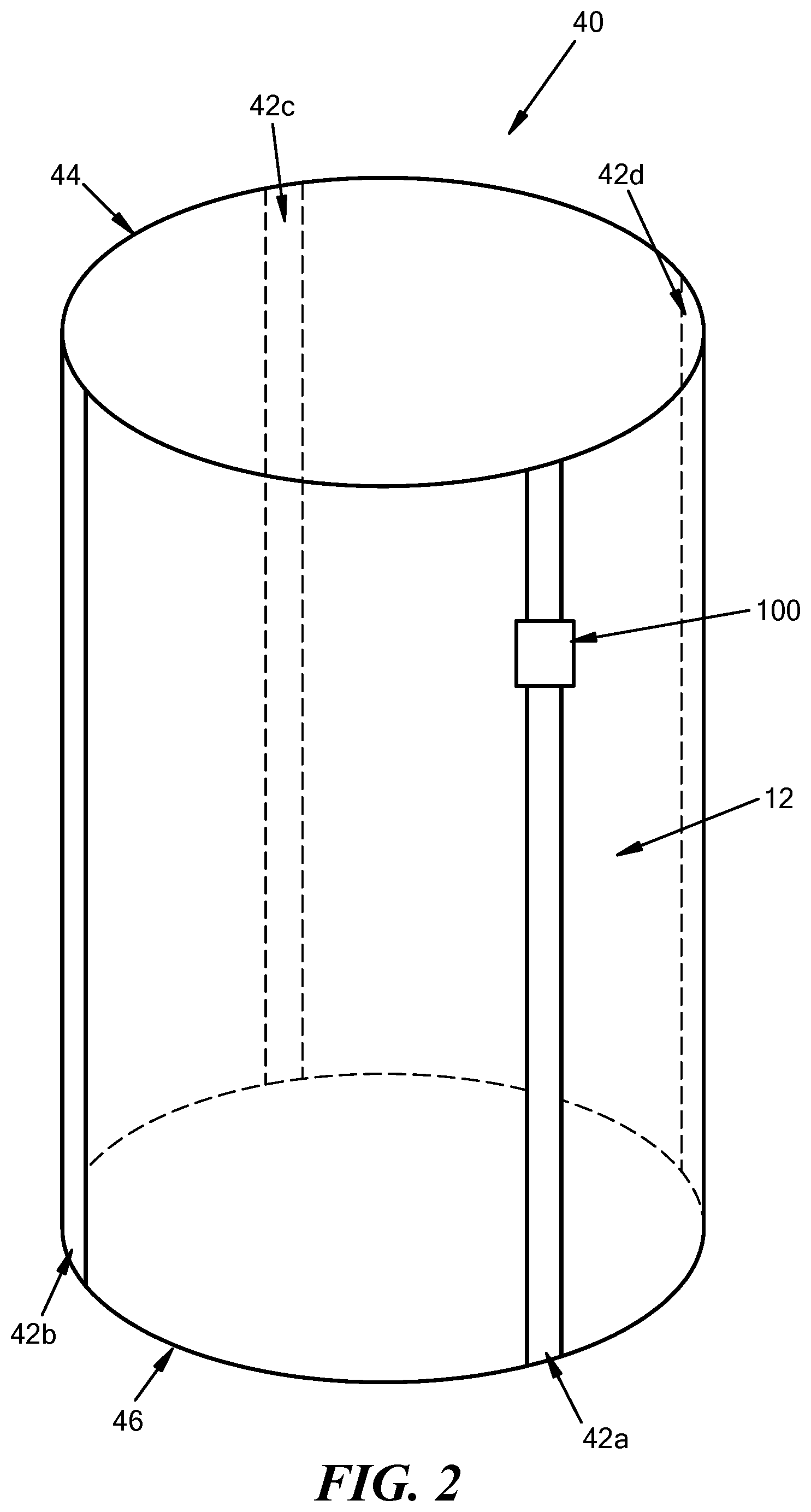 Patent US11780707 Figure 2 – Cabin guide
