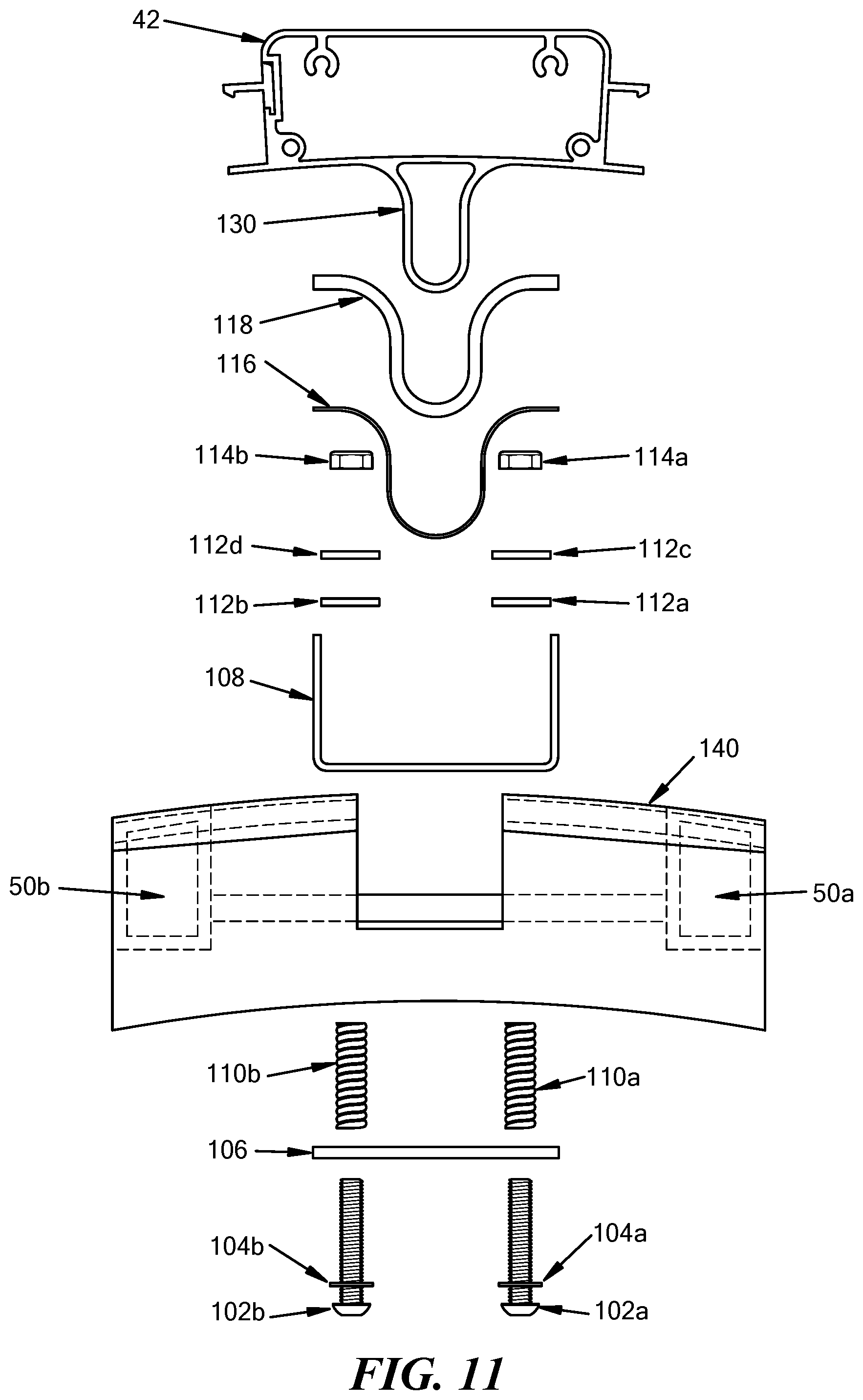 Patent US11780707 Figure 11 – Cabin guide