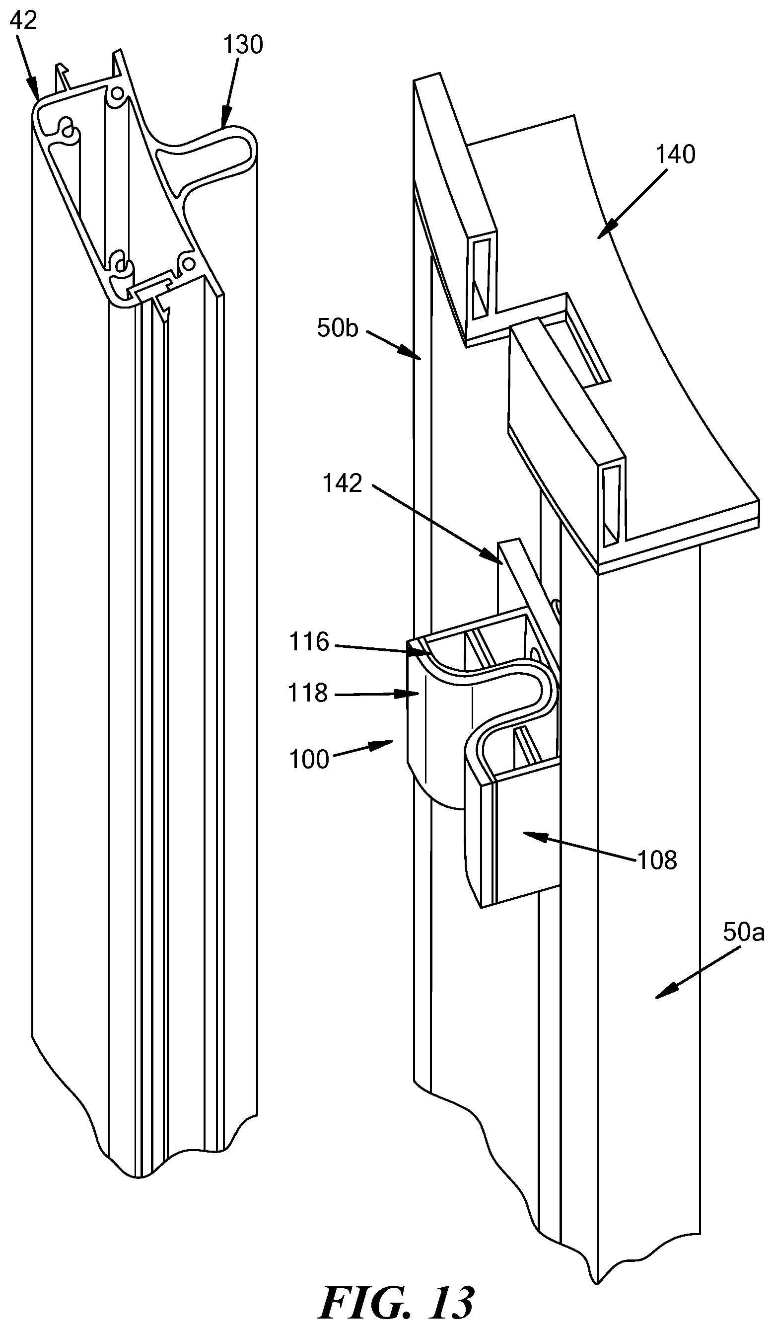 Patent US11780707 Figure 13 – Cabin guide