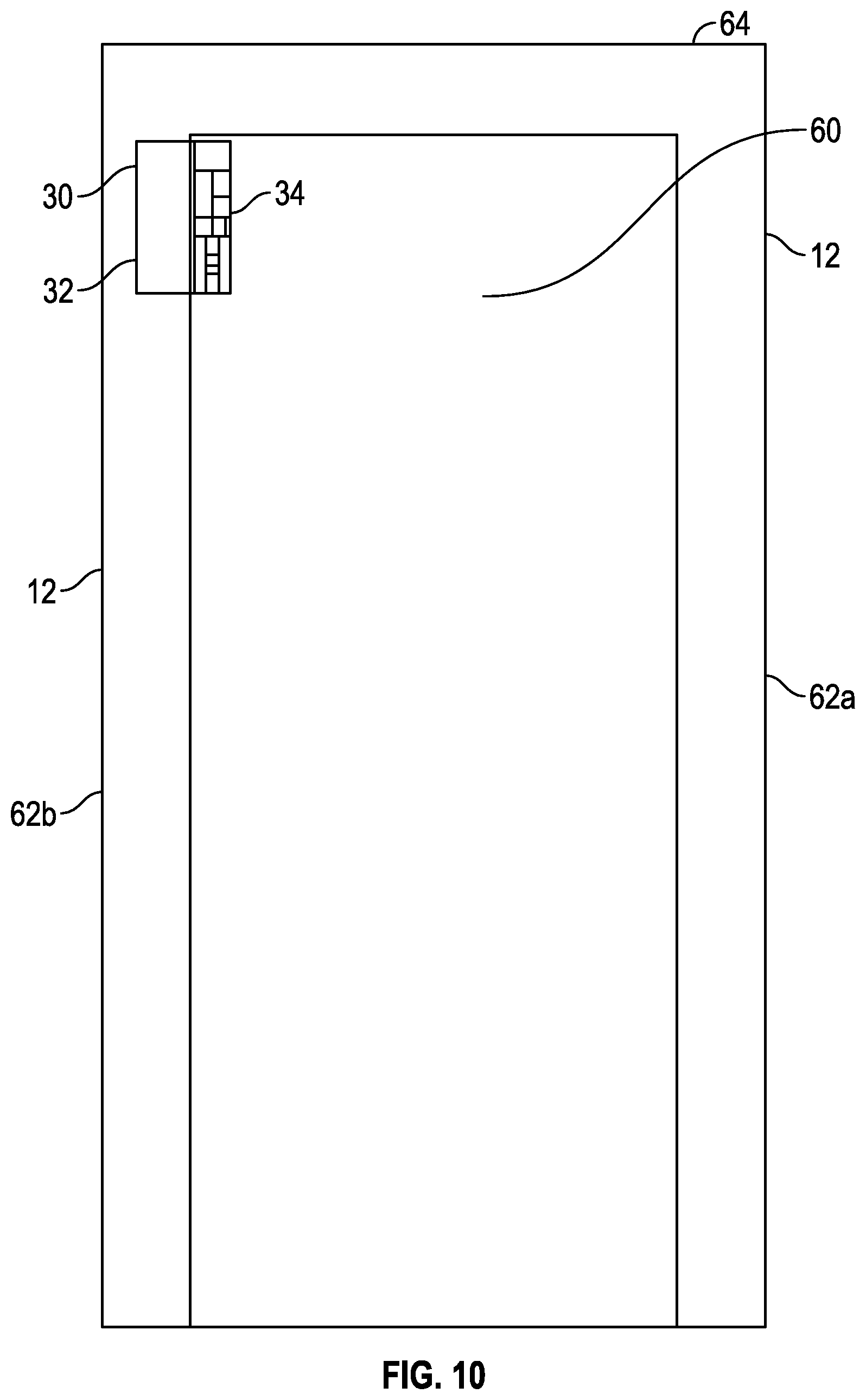 Patent US11780710 Figure 7 – Elevator door interlock assembly