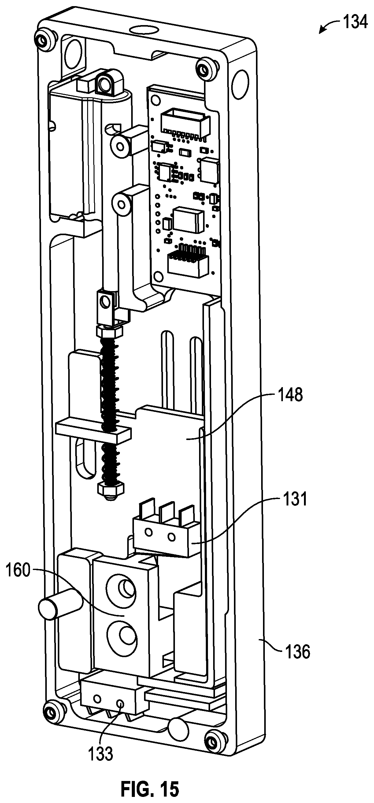Patent US11780710 Figure 10 – Elevator door interlock assembly