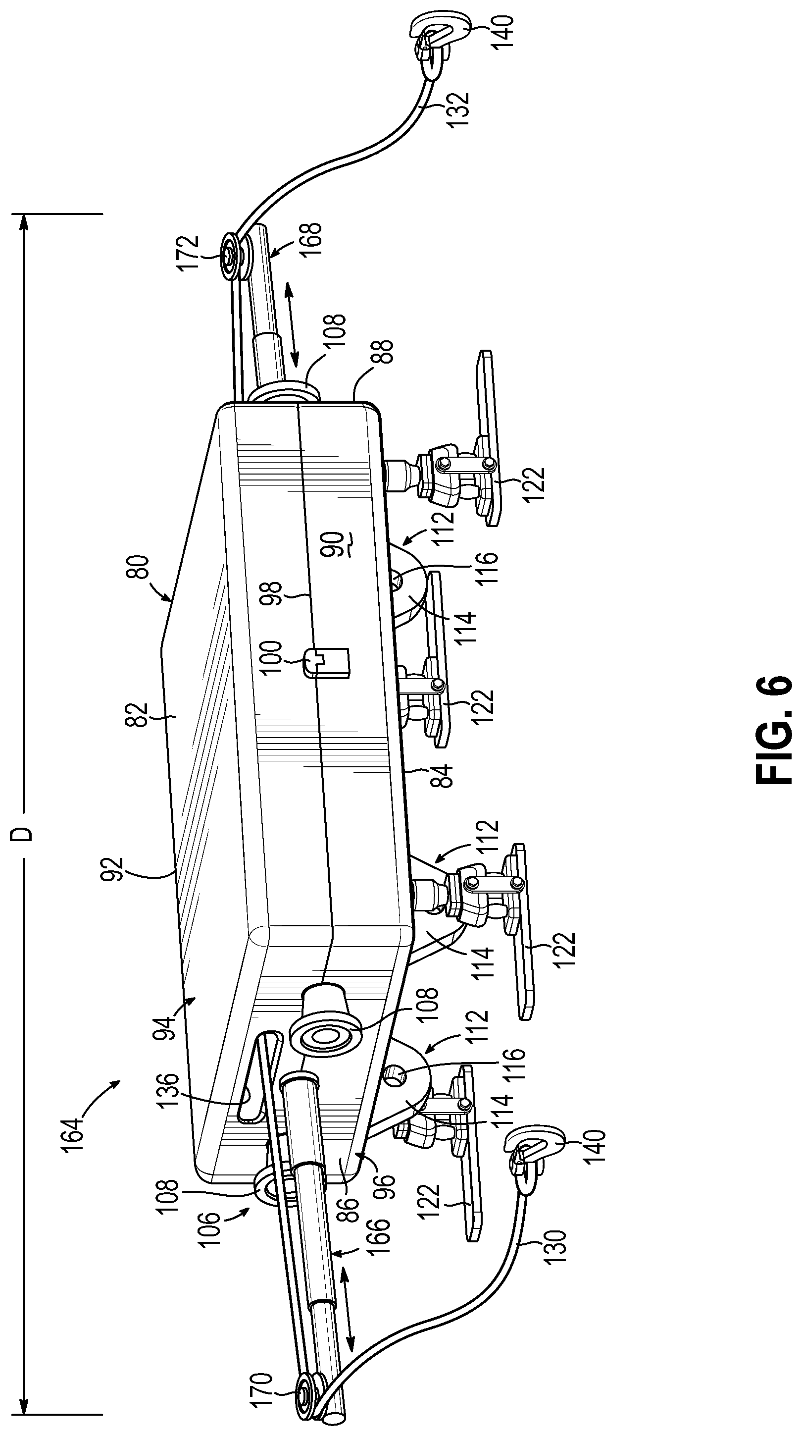 Patent US11780711 Figure 5 – Automated tagline control system and method of handling a wind turbine component using the automated tagline control system