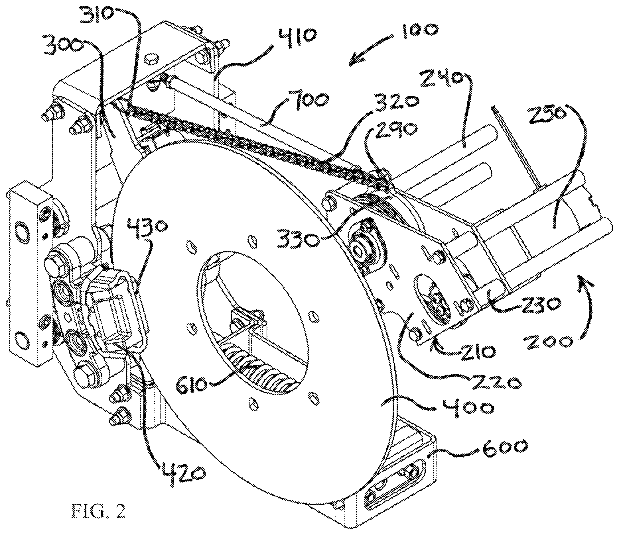Patent US11780715 Figure 2 – Hoist brake